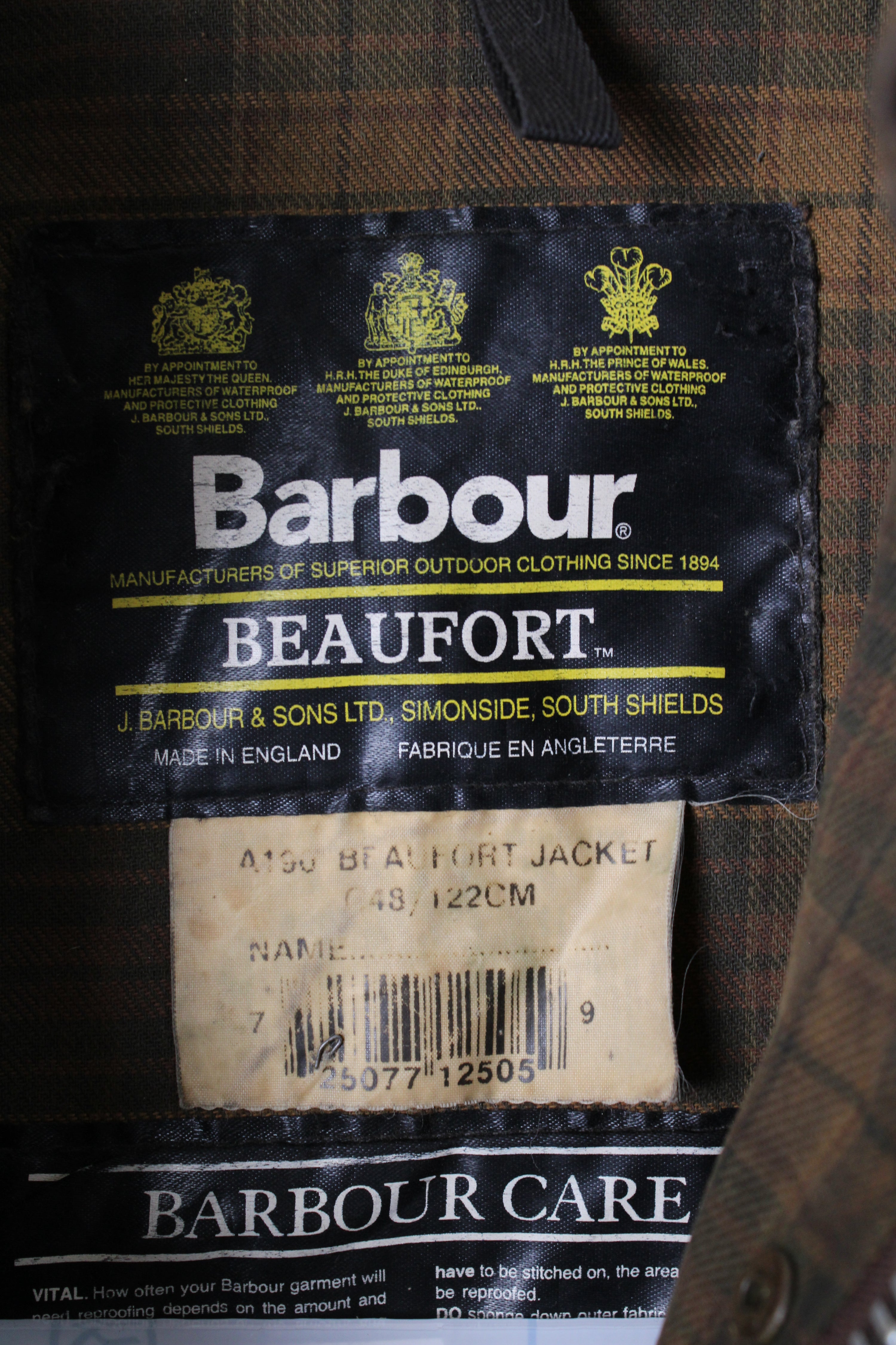 BARBOUR BEDALE WAXED JACKET RUSTIC BROWN - L/XL