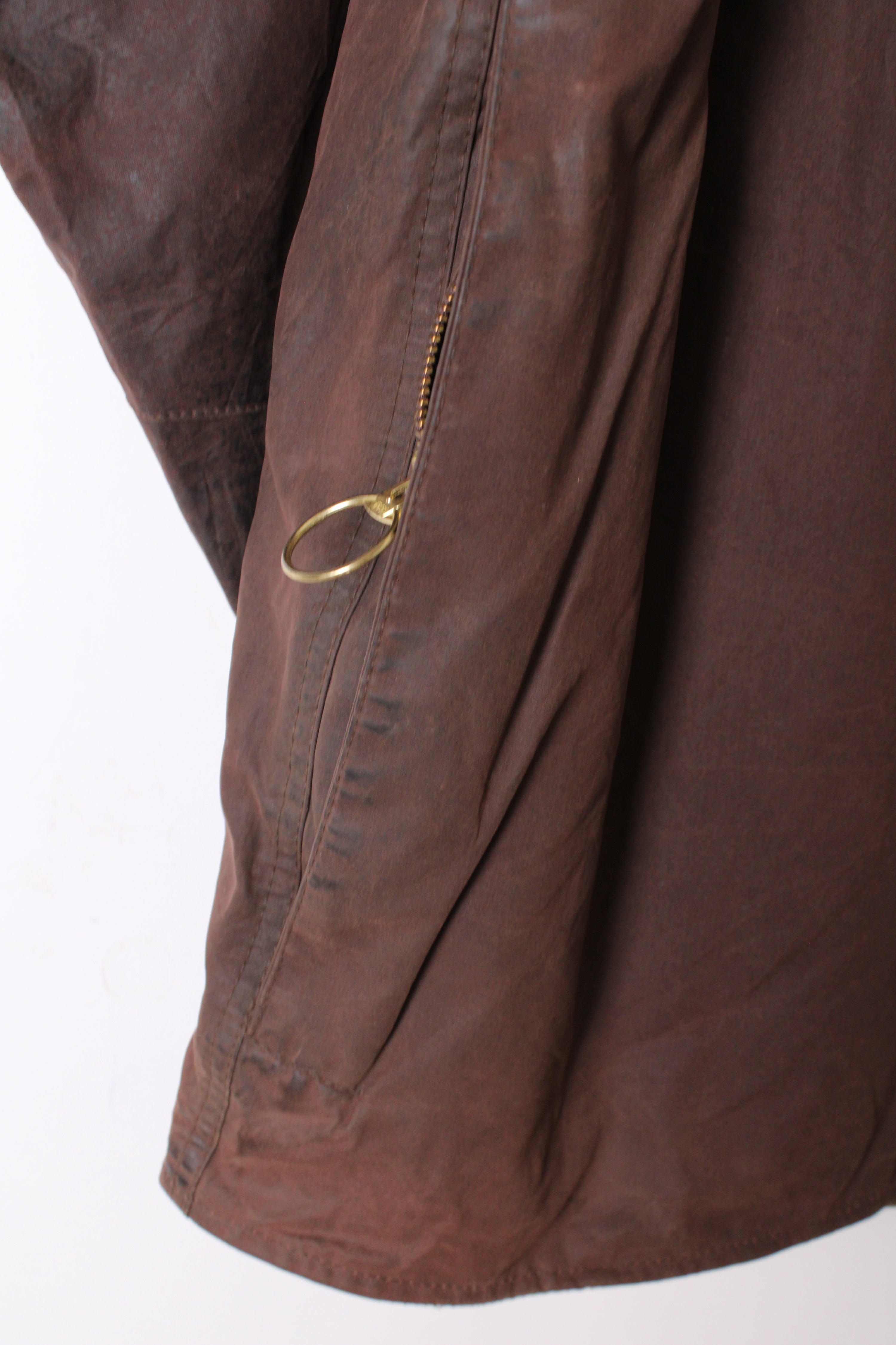 BARBOUR BEAUFORT WAXED JACKET RUSTIC BROWN - M/L