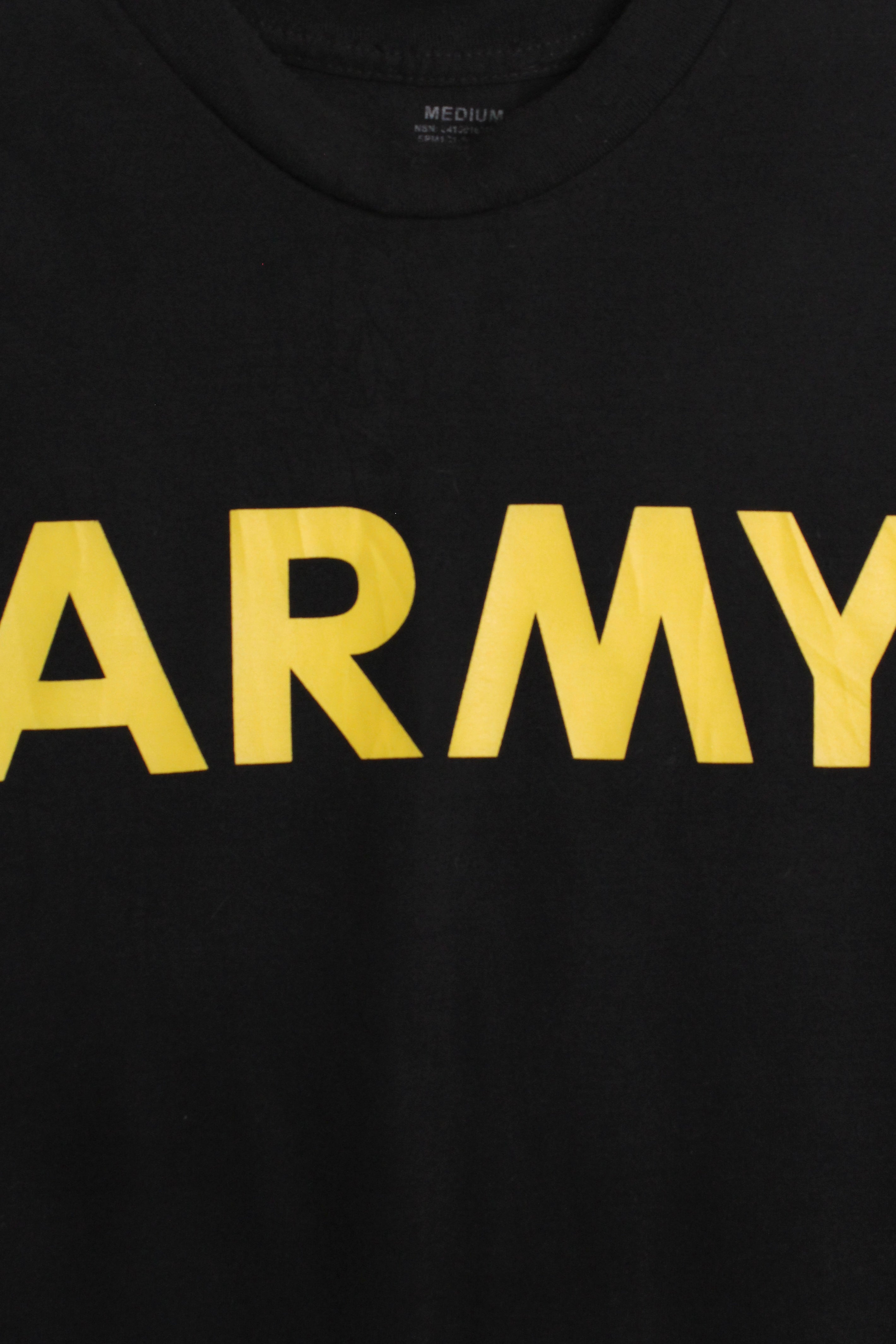 ORIGINAL US ARMY TRAINING TEE BLACK