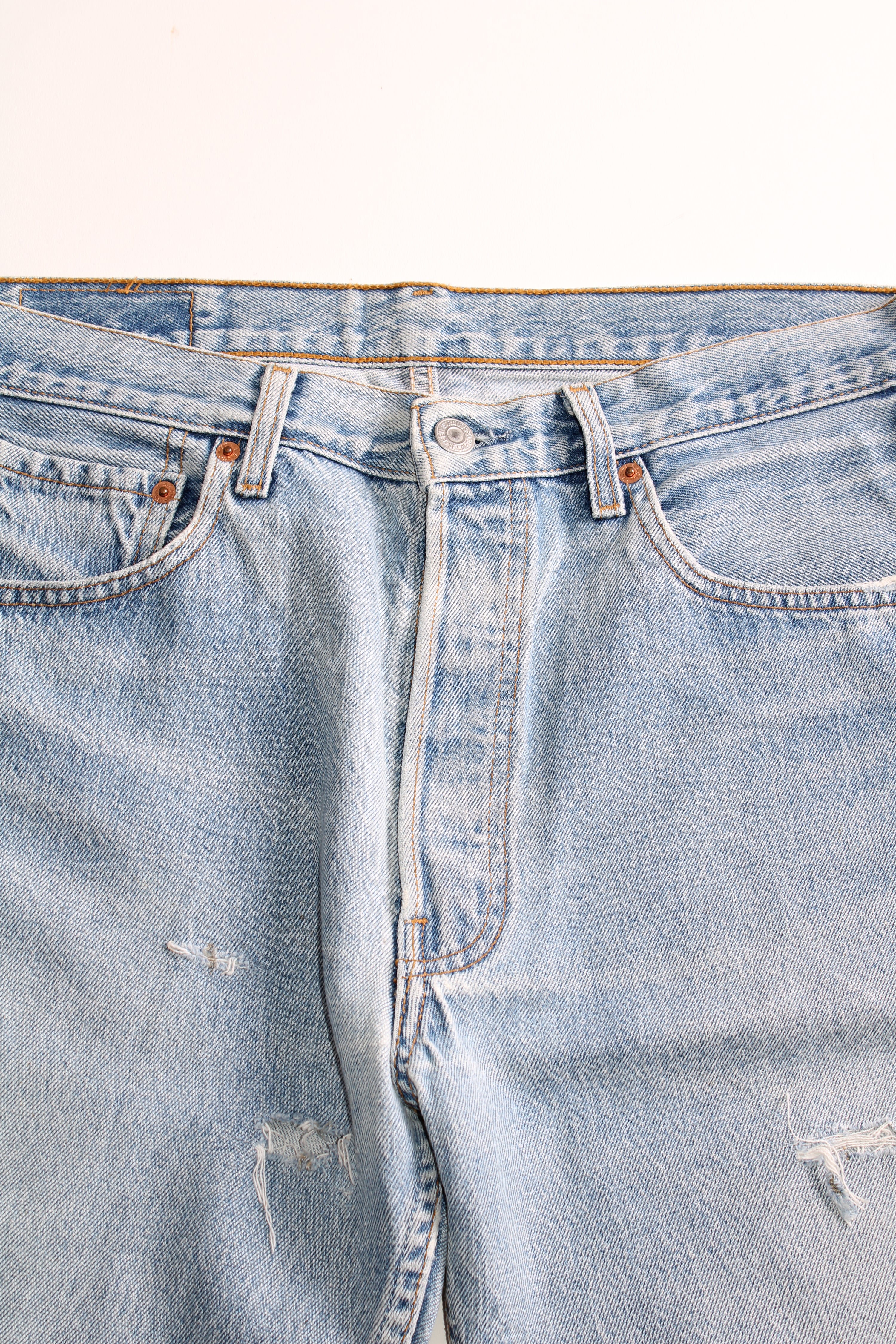 LEVIS 501 JEANS SHORTS LIGHT BLUE - W33