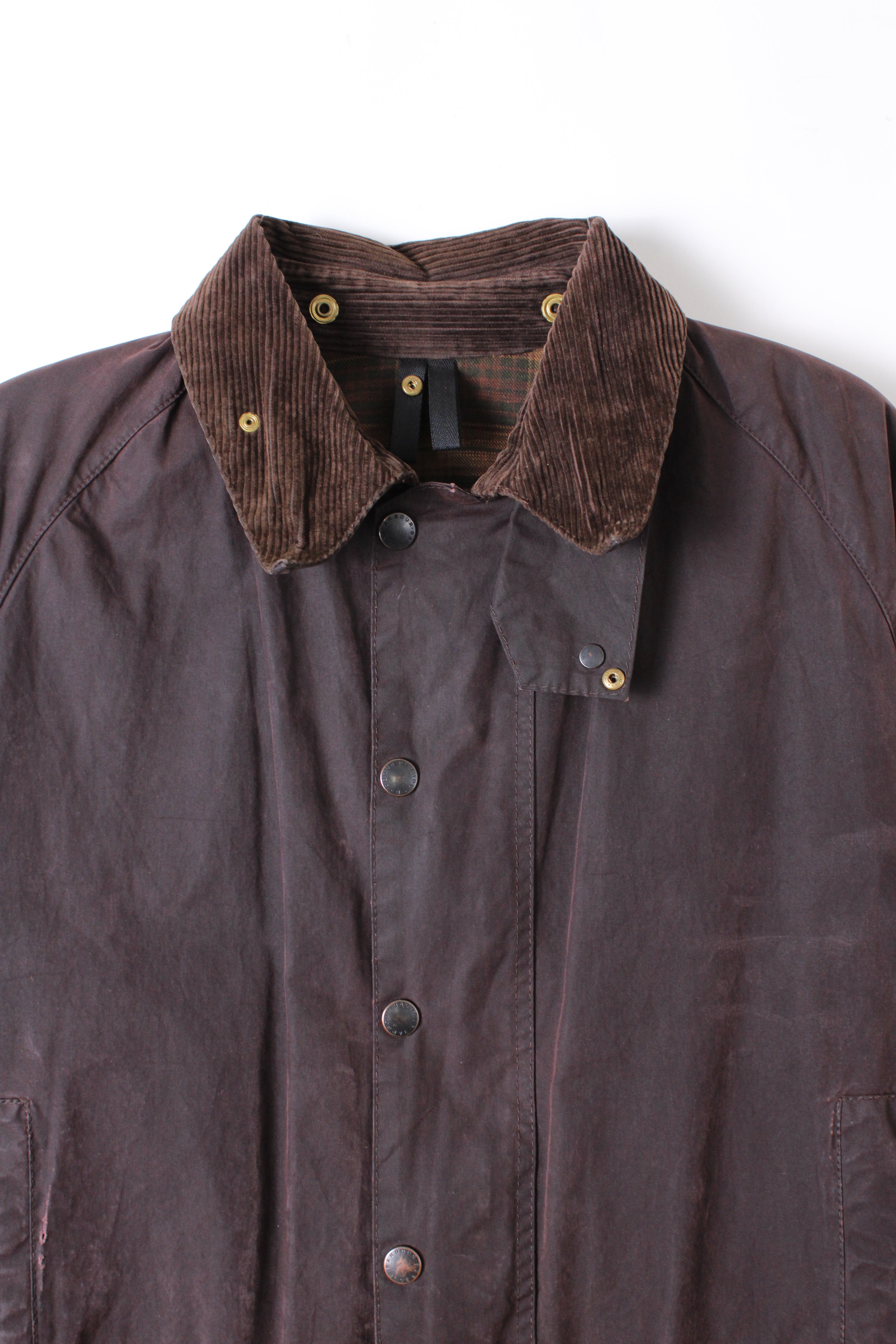 BARBOUR BEAUFORT WAXED JACKET RUSTIC BROWN - L/XL