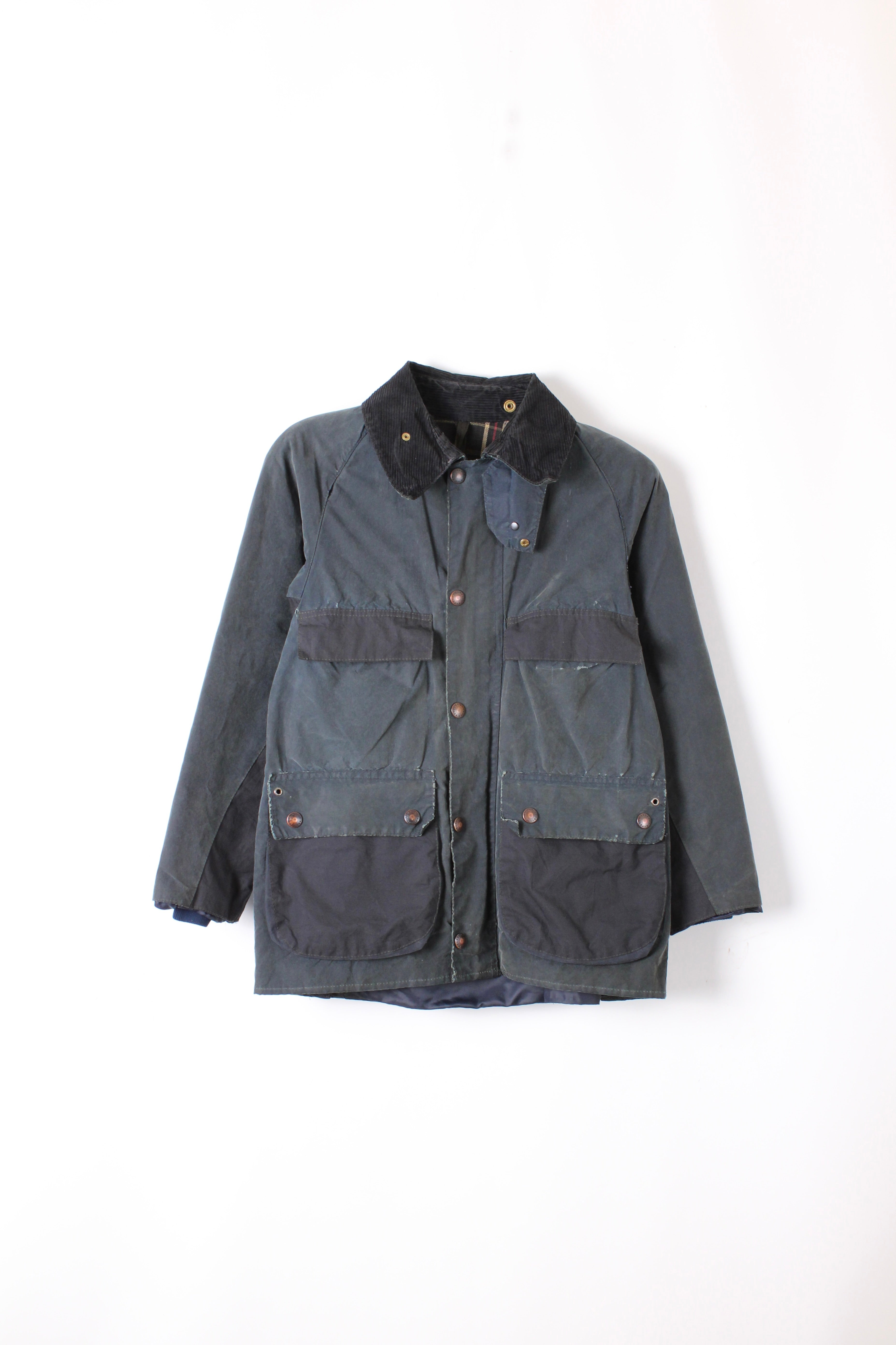 Barbour Bedale （4 pockets） BARBOUR BEDALE 4 POCKETS WAXED JACKET BLUE - XS/S – HOLYGARMS