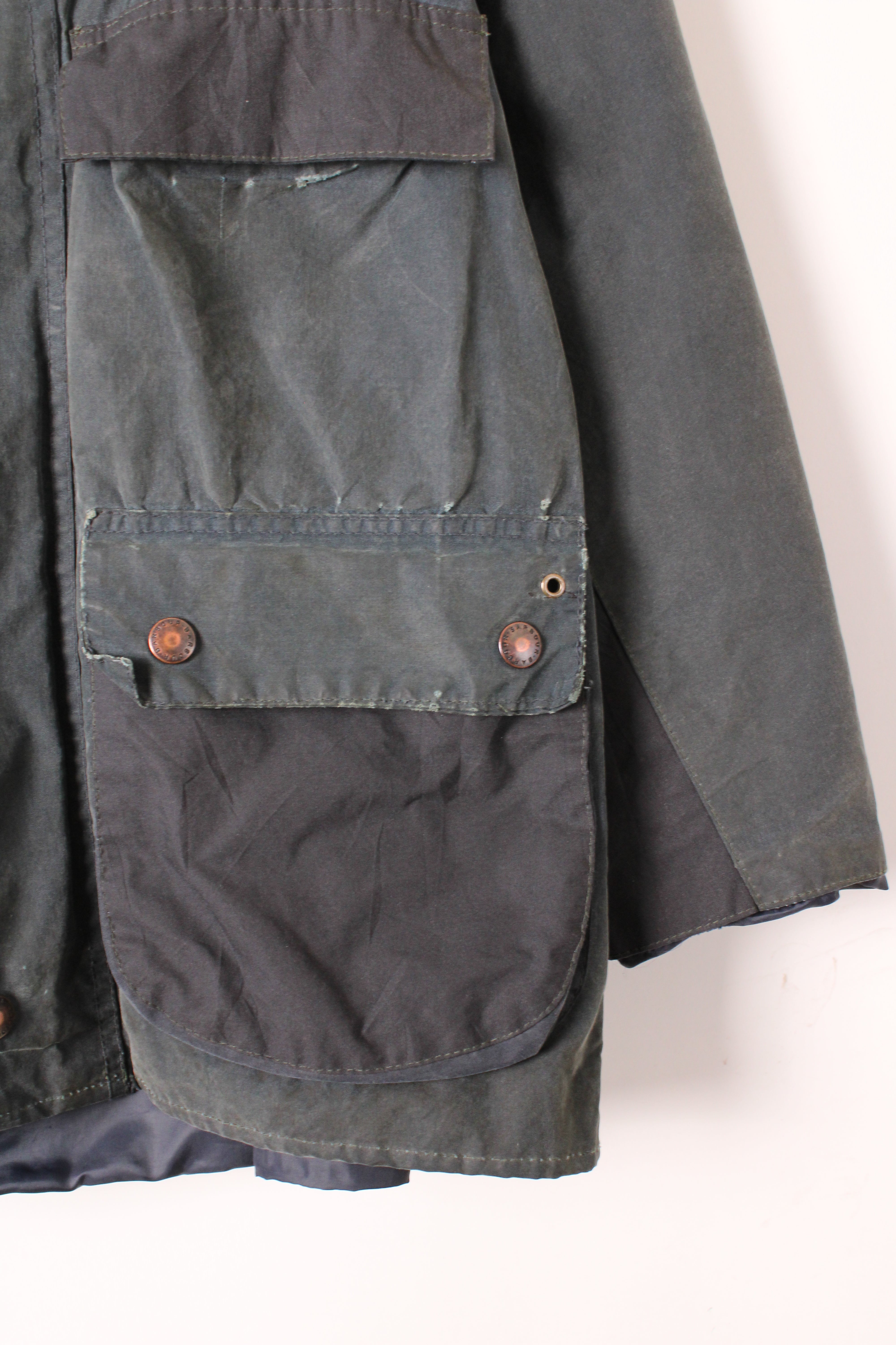 Barbour Bedale （4 pockets） BARBOUR BEDALE 4 POCKETS WAXED JACKET BLUE - XS/S – HOLYGARMS