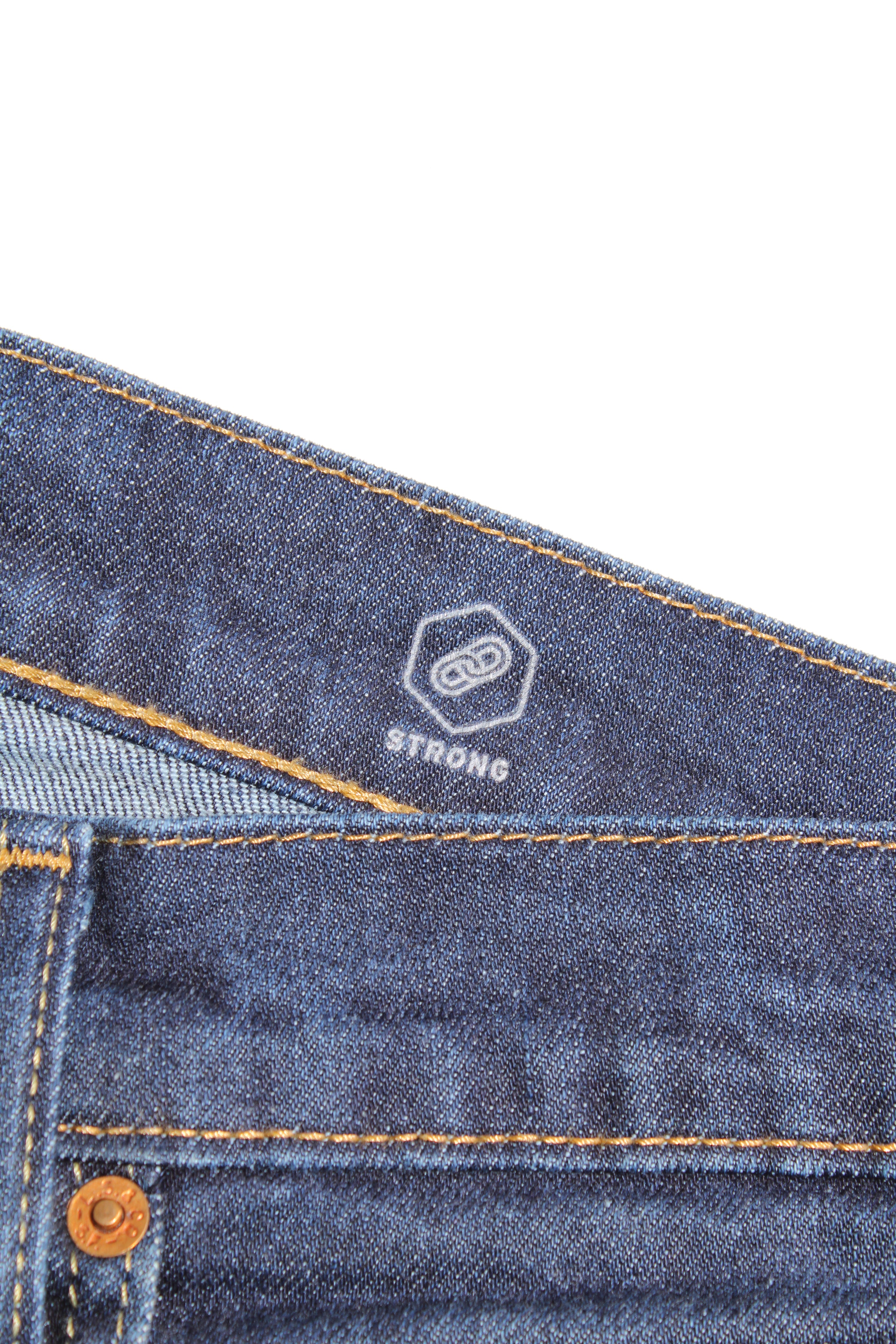 LEVIS 502 JEANS SHORTS DARK WASH - W30