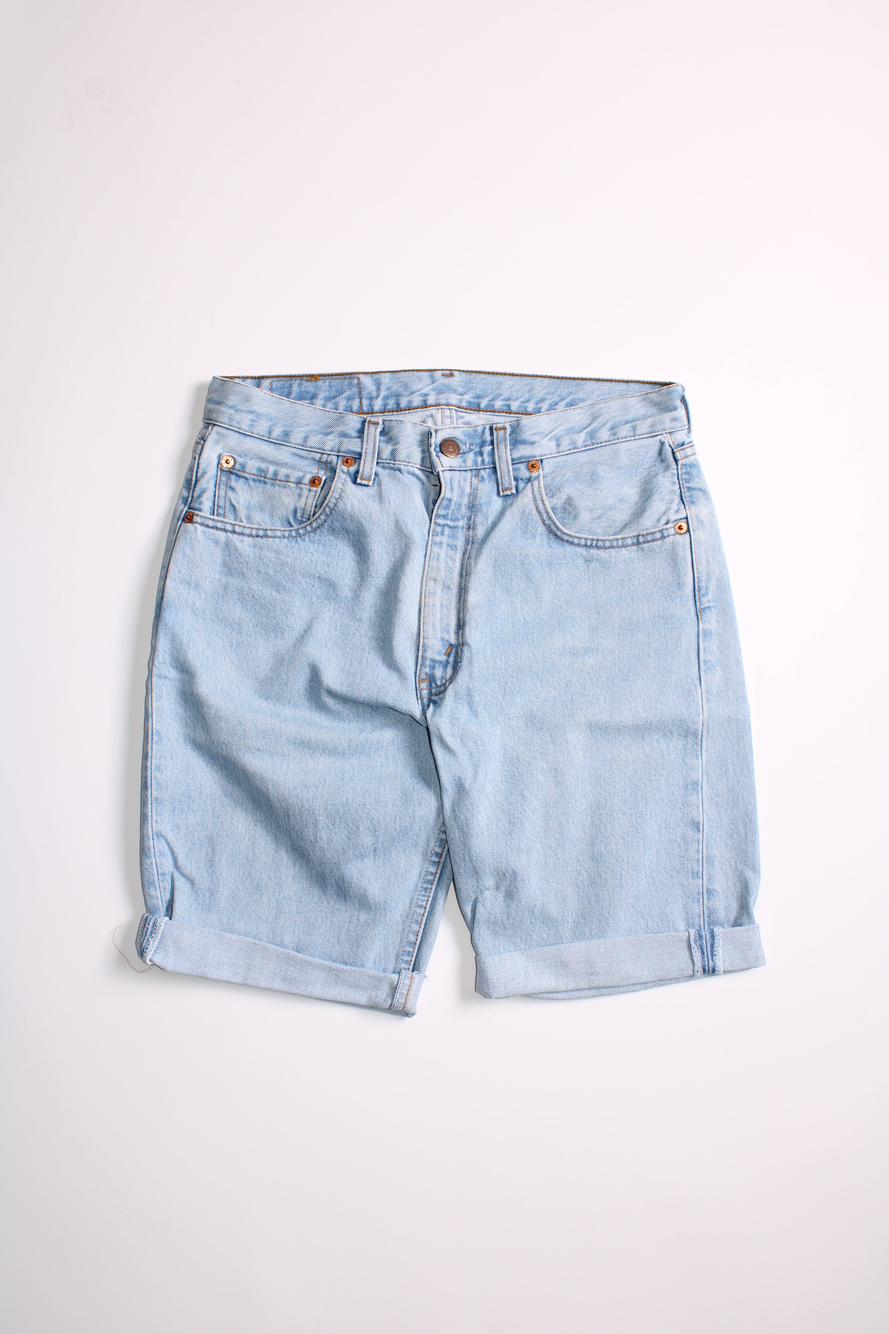 LEVIS 505 JEANS SHORTS LIGHT WASH - W31