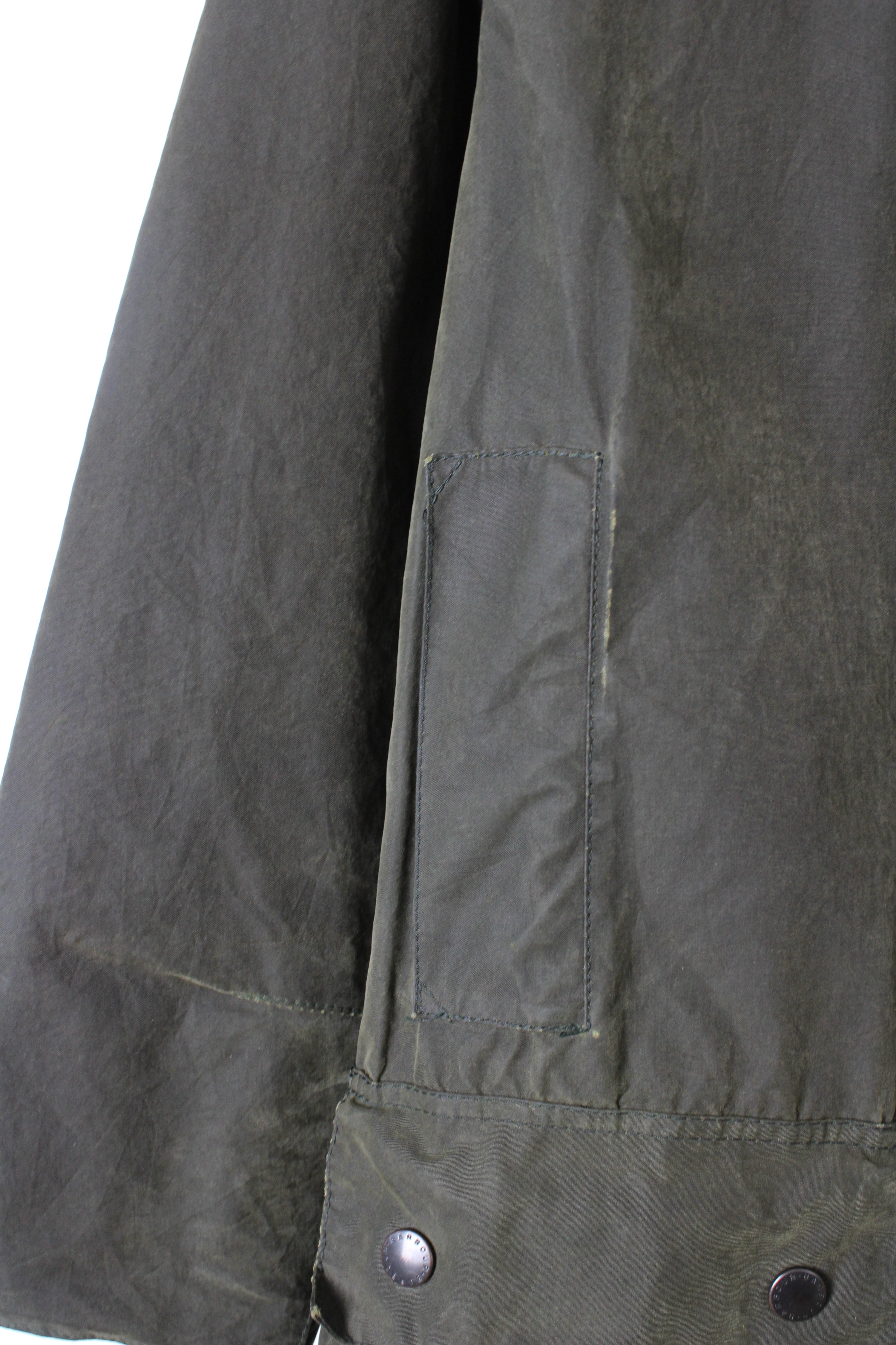 BARBOUR BEAUFORT WAXED JACKET GREEN - M/L