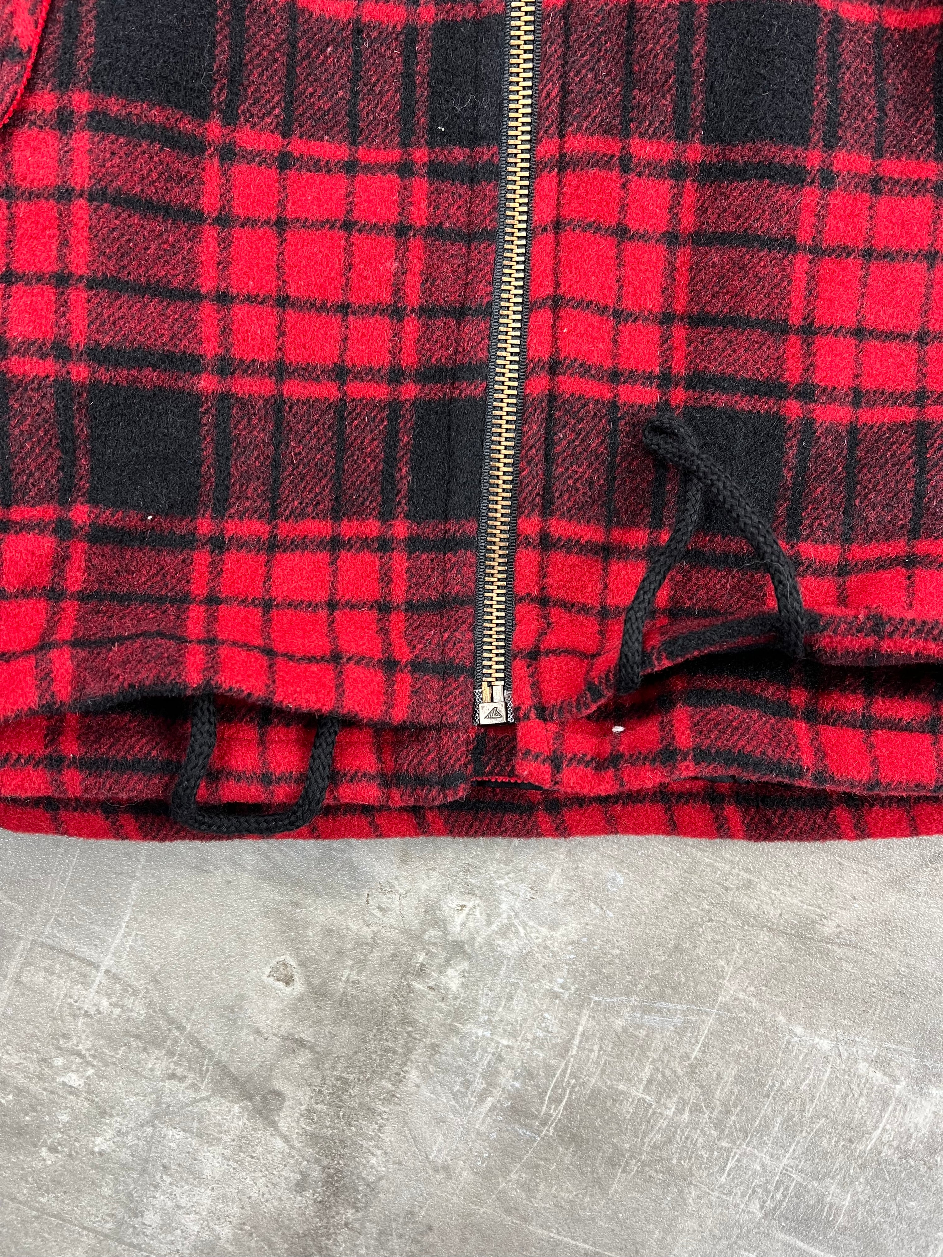 AVIREX BUFFALO TARTAN PLAID LUMBERJACK JACKET - L