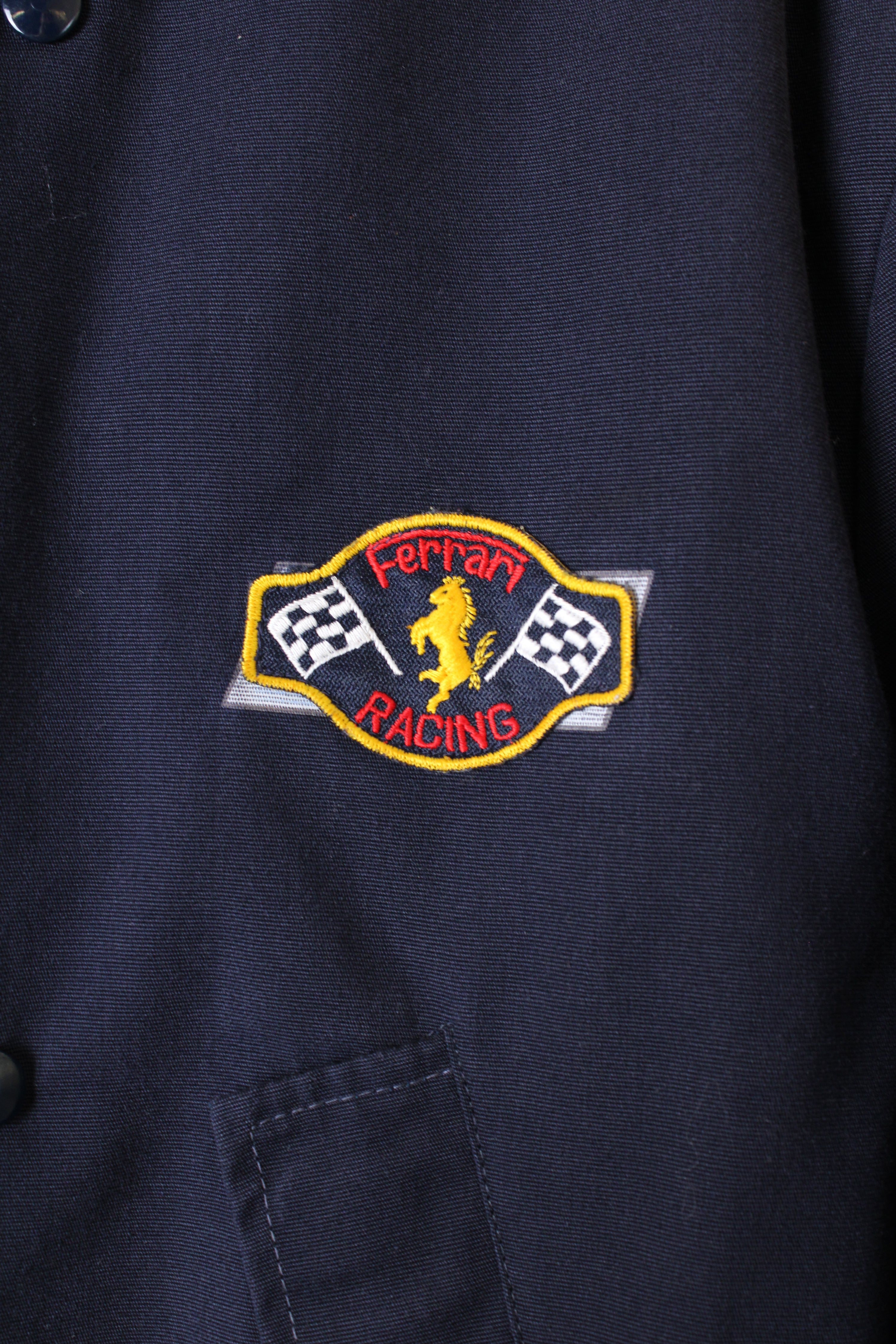 PARKA ESKIMO FERRARI RACING VINTAGE 1980S - L/XL