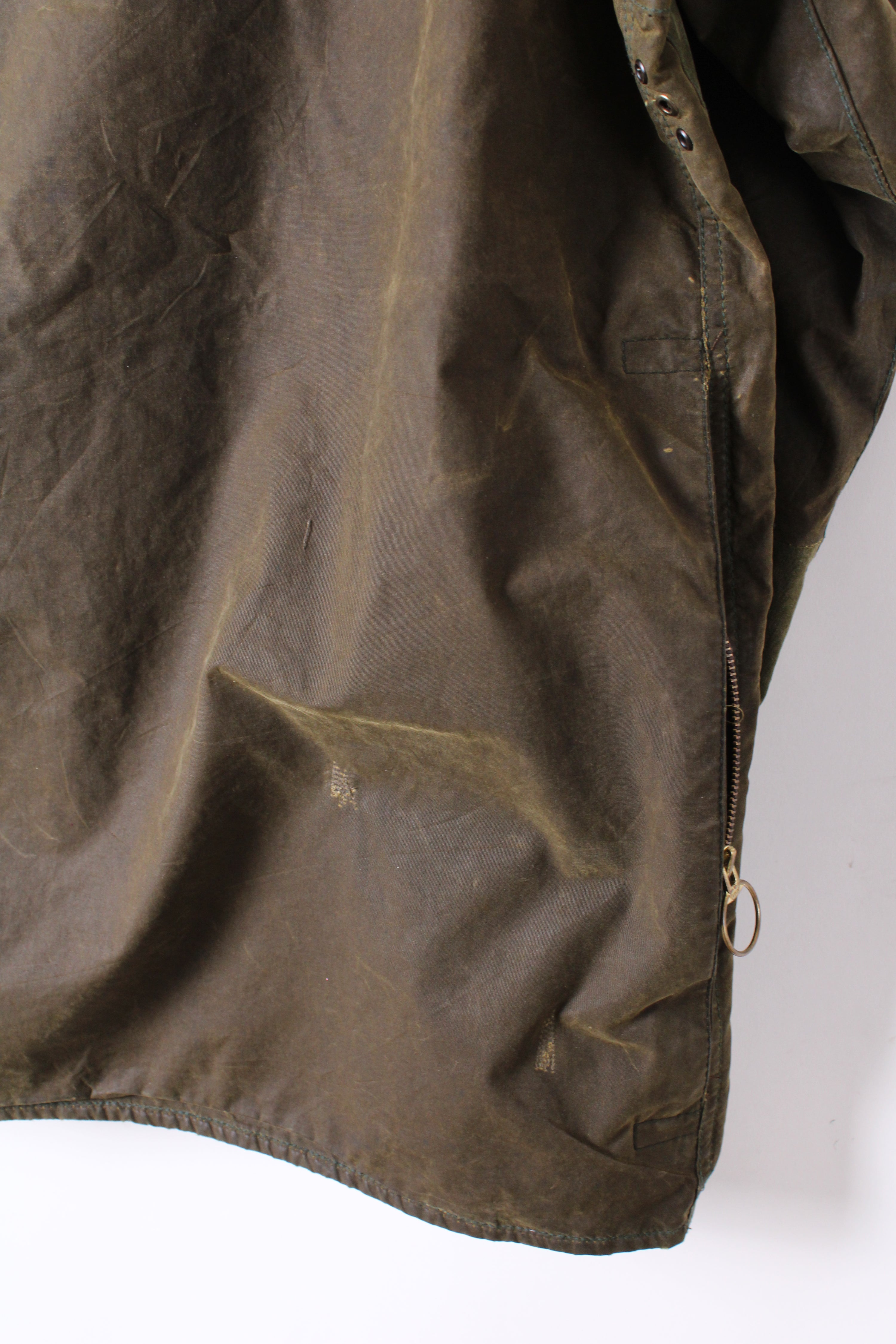 BARBOUR BEAUFORT WAXED JACKET GREEN - M/L