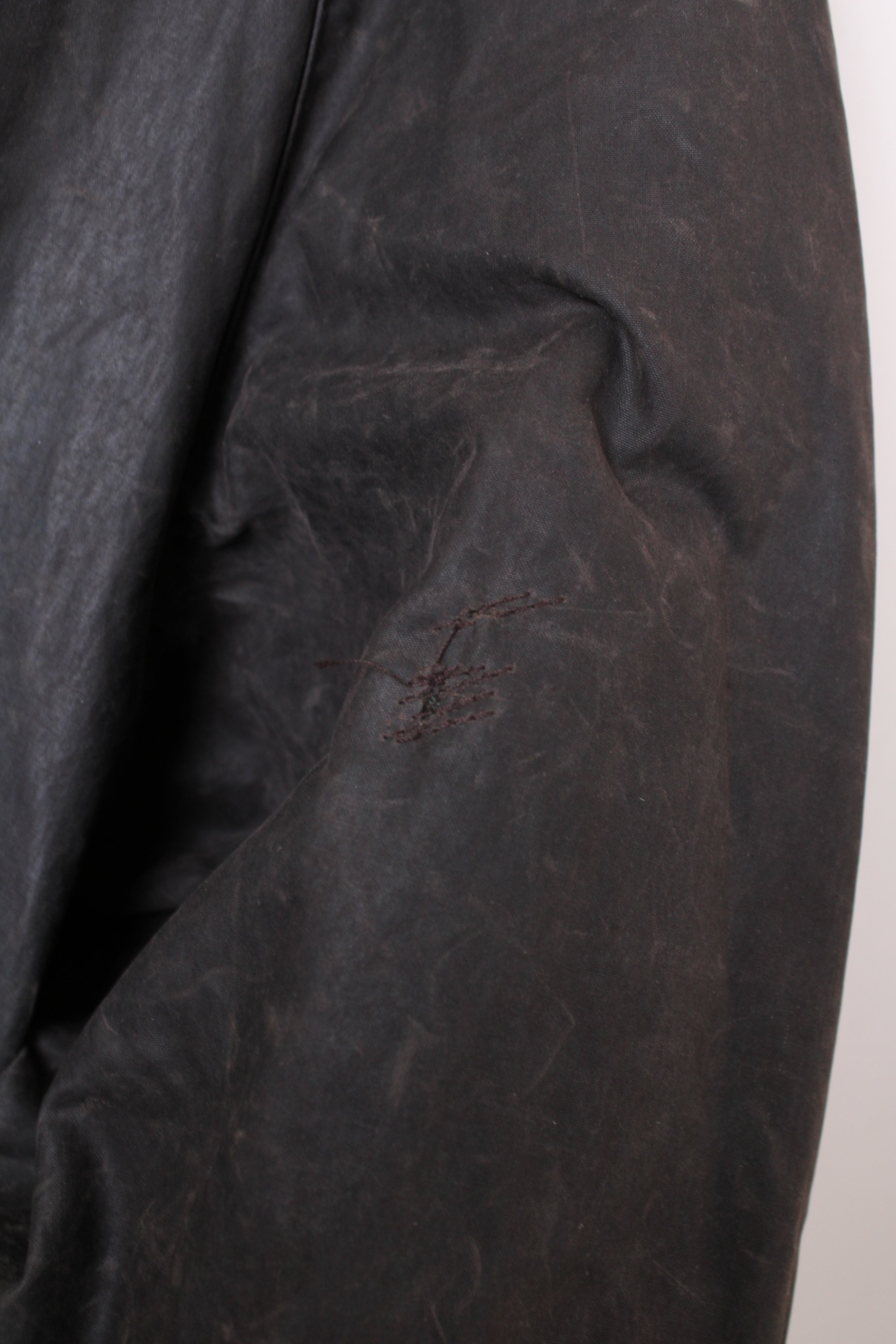 BARBOUR BEDALE WAXED JACKET BLACK - XL/XXL