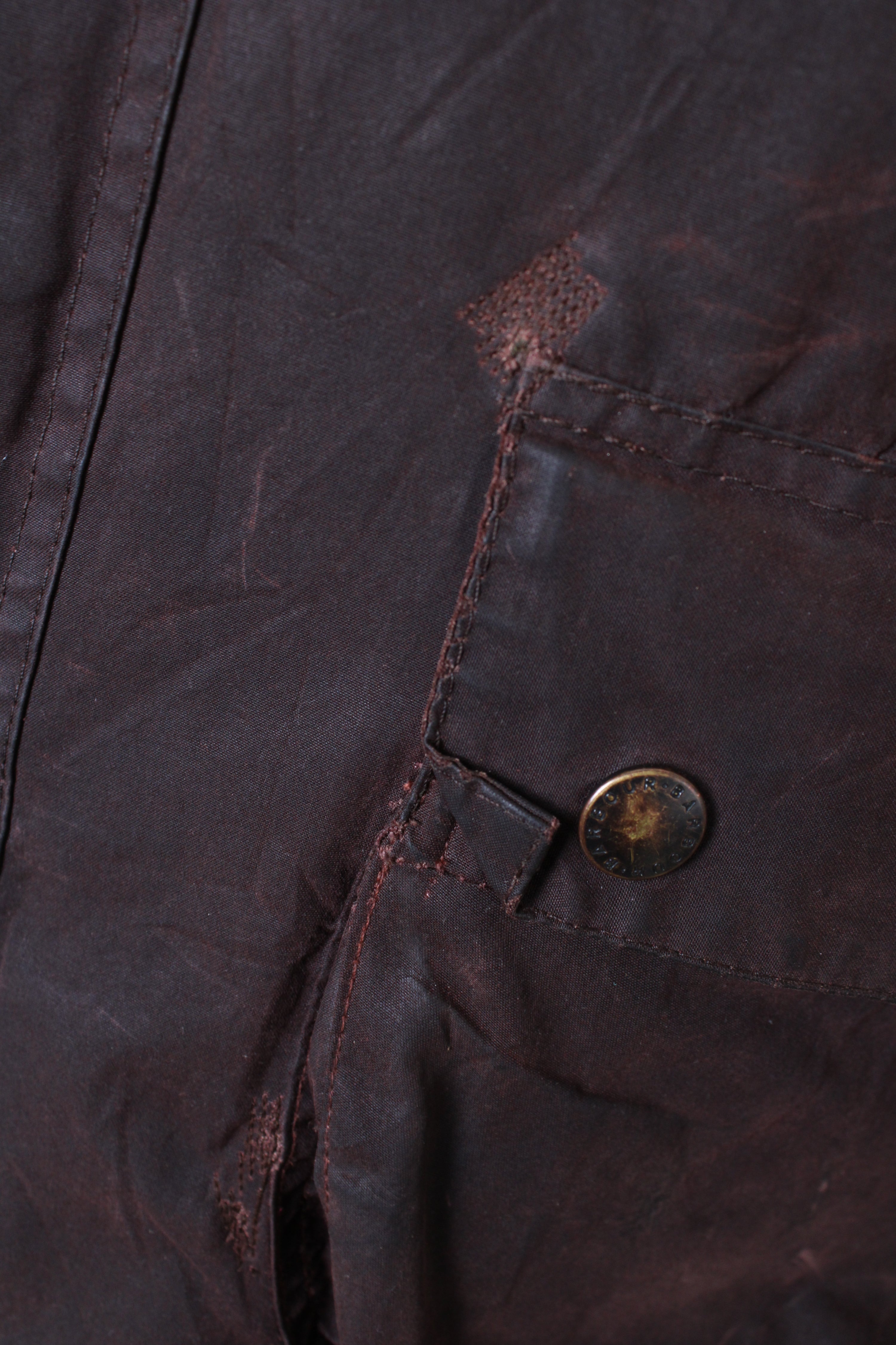 BARBOUR BEDALE WAXED JACKET RUSTIC BROWN - M/L