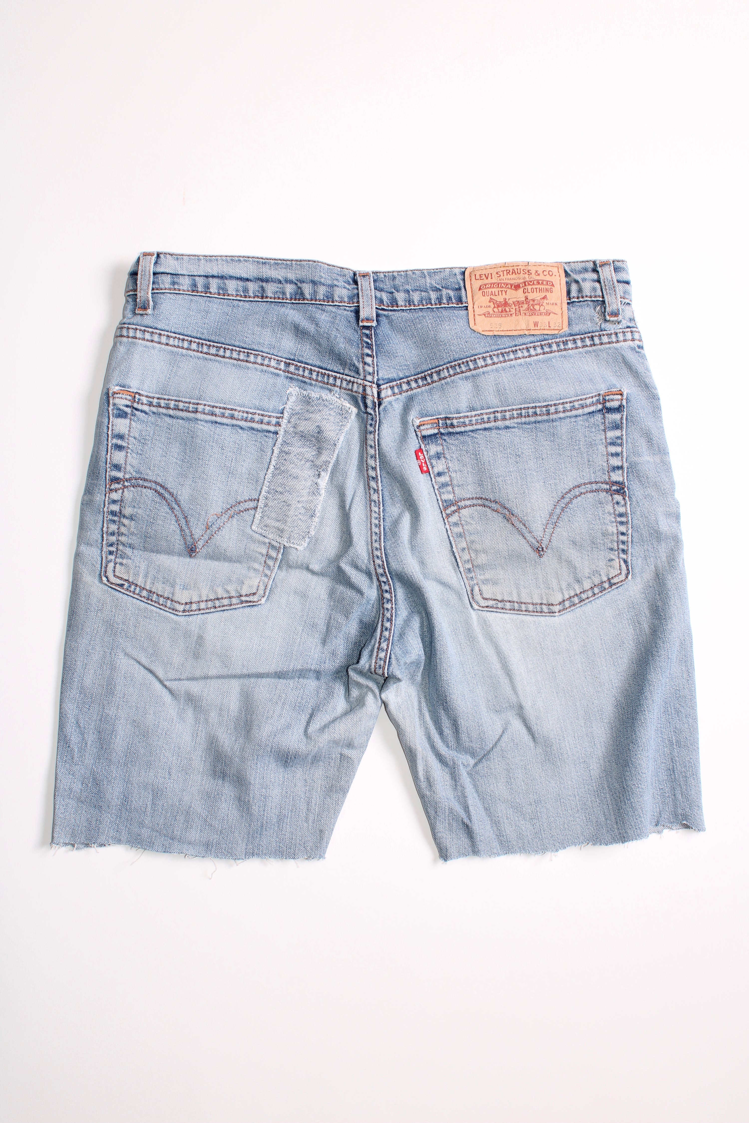 LEVIS 525 JEANS SHORTS LIGHT BLUE - W33