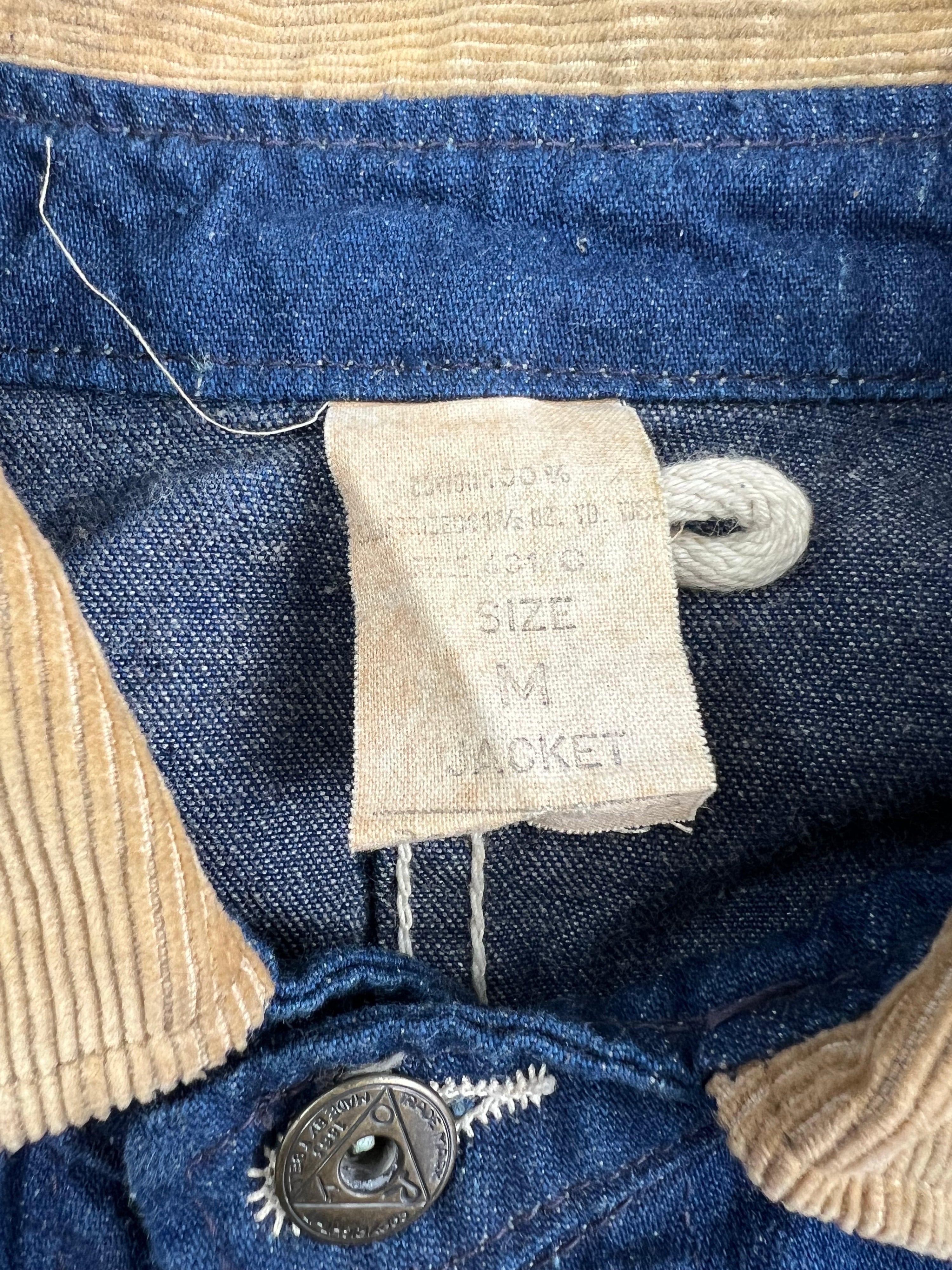 ROY ROGERS DENIM CHORE JACKET BLUE - M