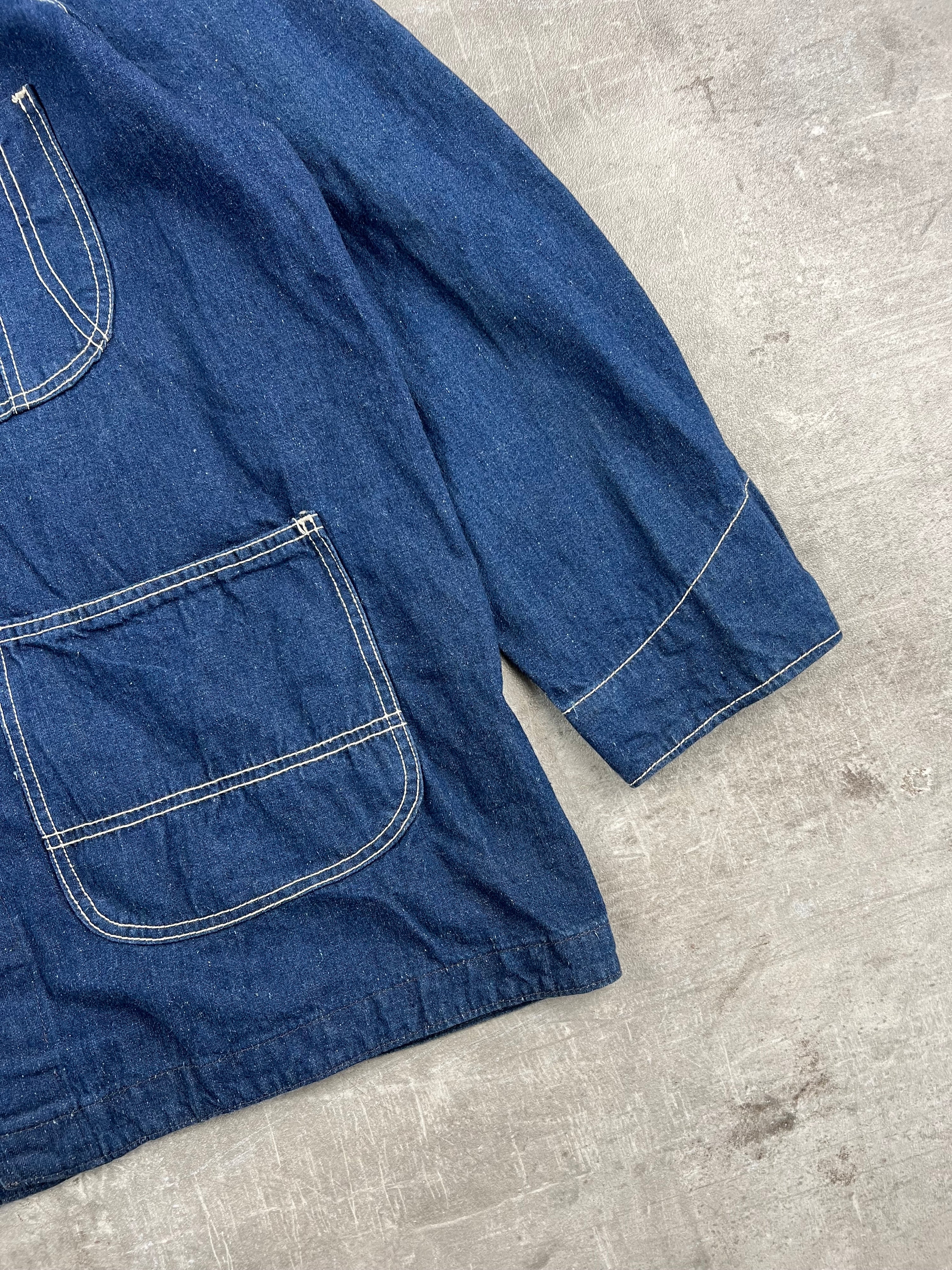 ROY ROGERS DENIM CHORE JACKET BLUE - M