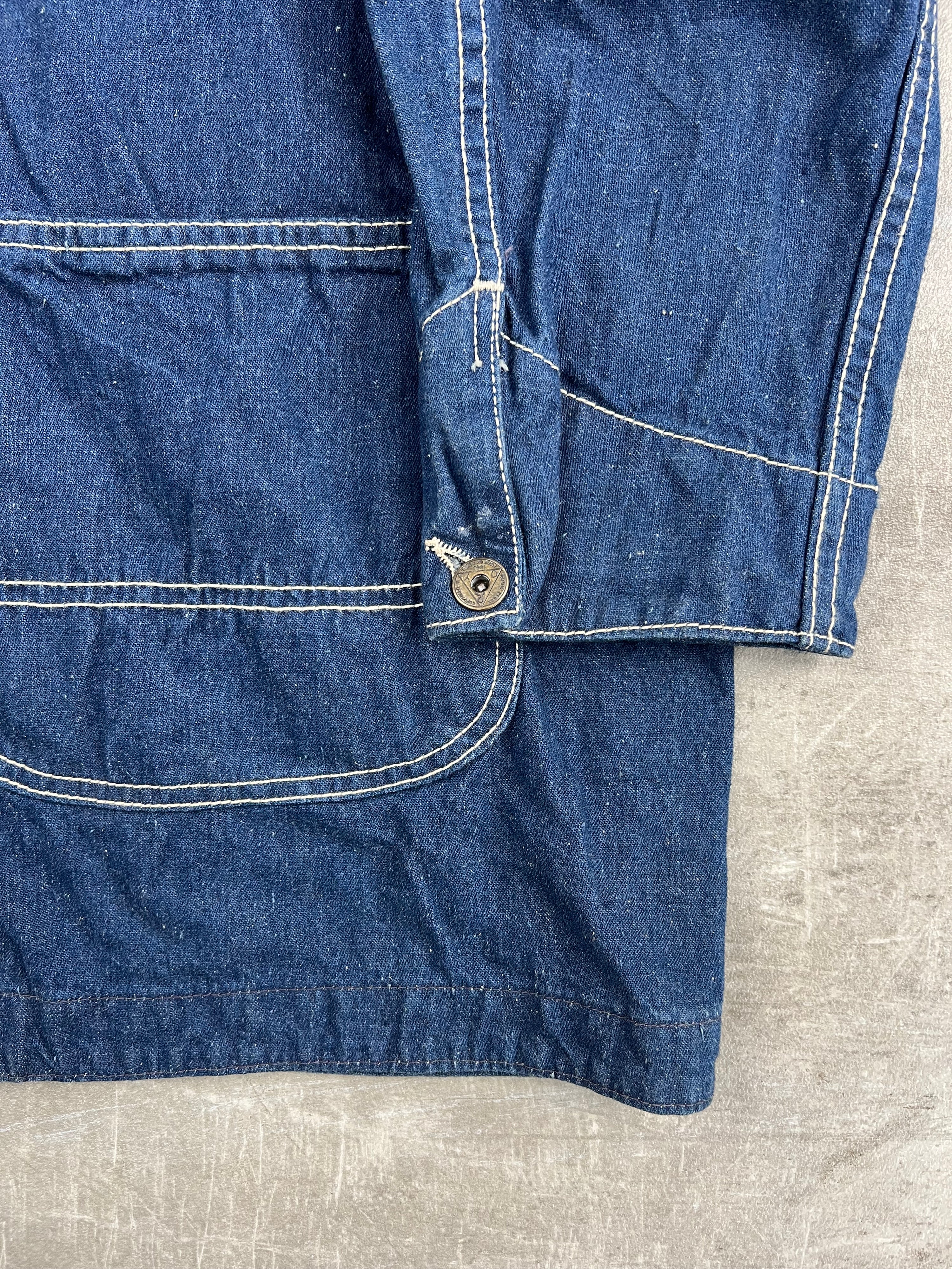 ROY ROGERS DENIM CHORE JACKET BLUE - M