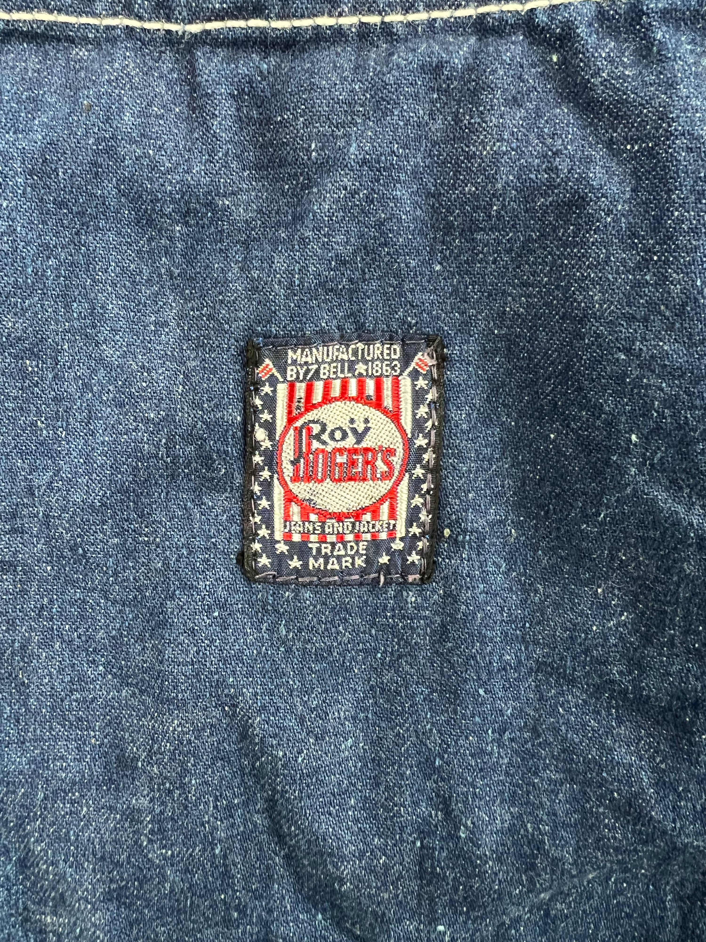 ROY ROGERS DENIM CHORE JACKET BLUE - M