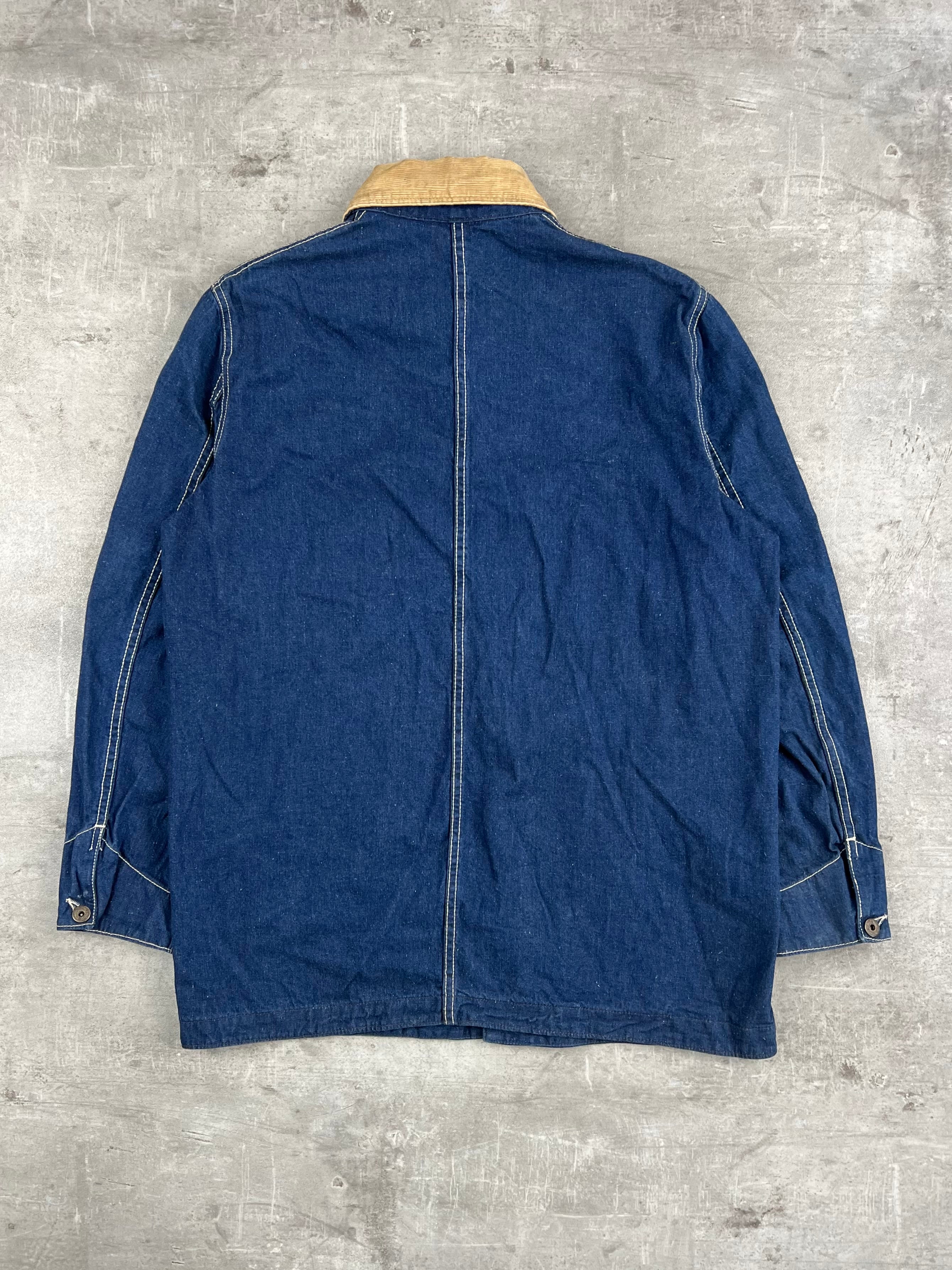 ROY ROGERS DENIM CHORE JACKET BLUE - M