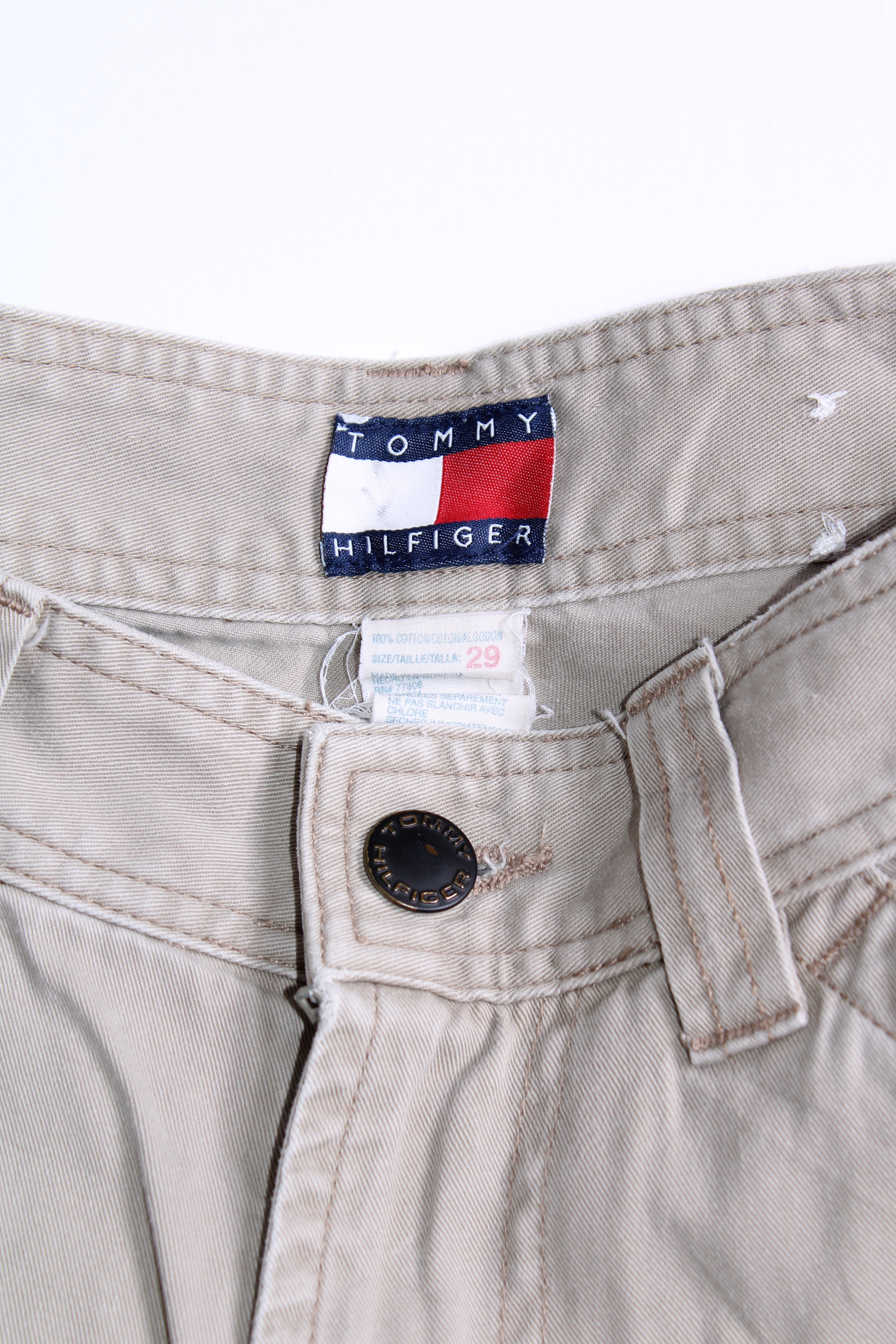 TOMMY HILFIGER CARGO SHORTS BIEGE - W29