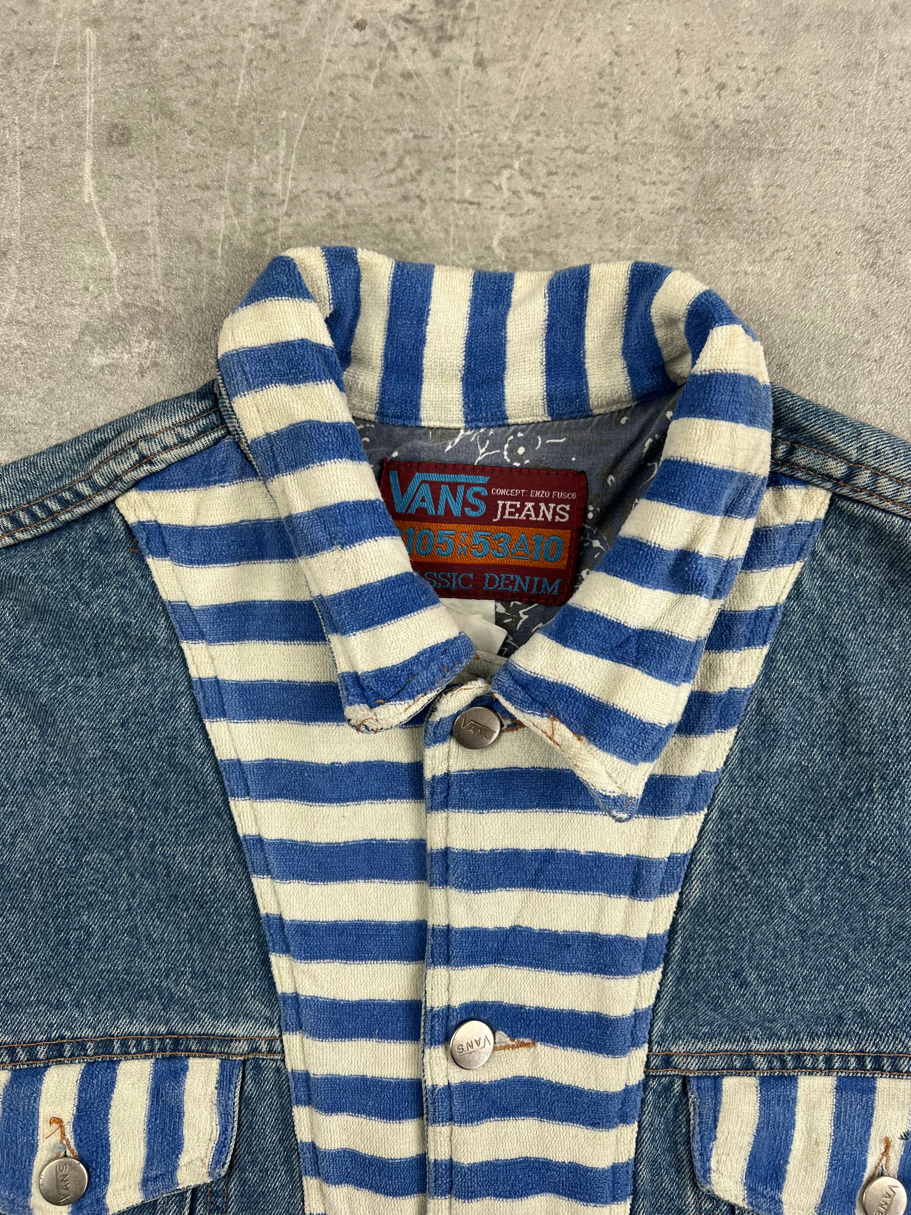 VANS ENZO FUSCO VINTAGE DENIM JACKET - M/L