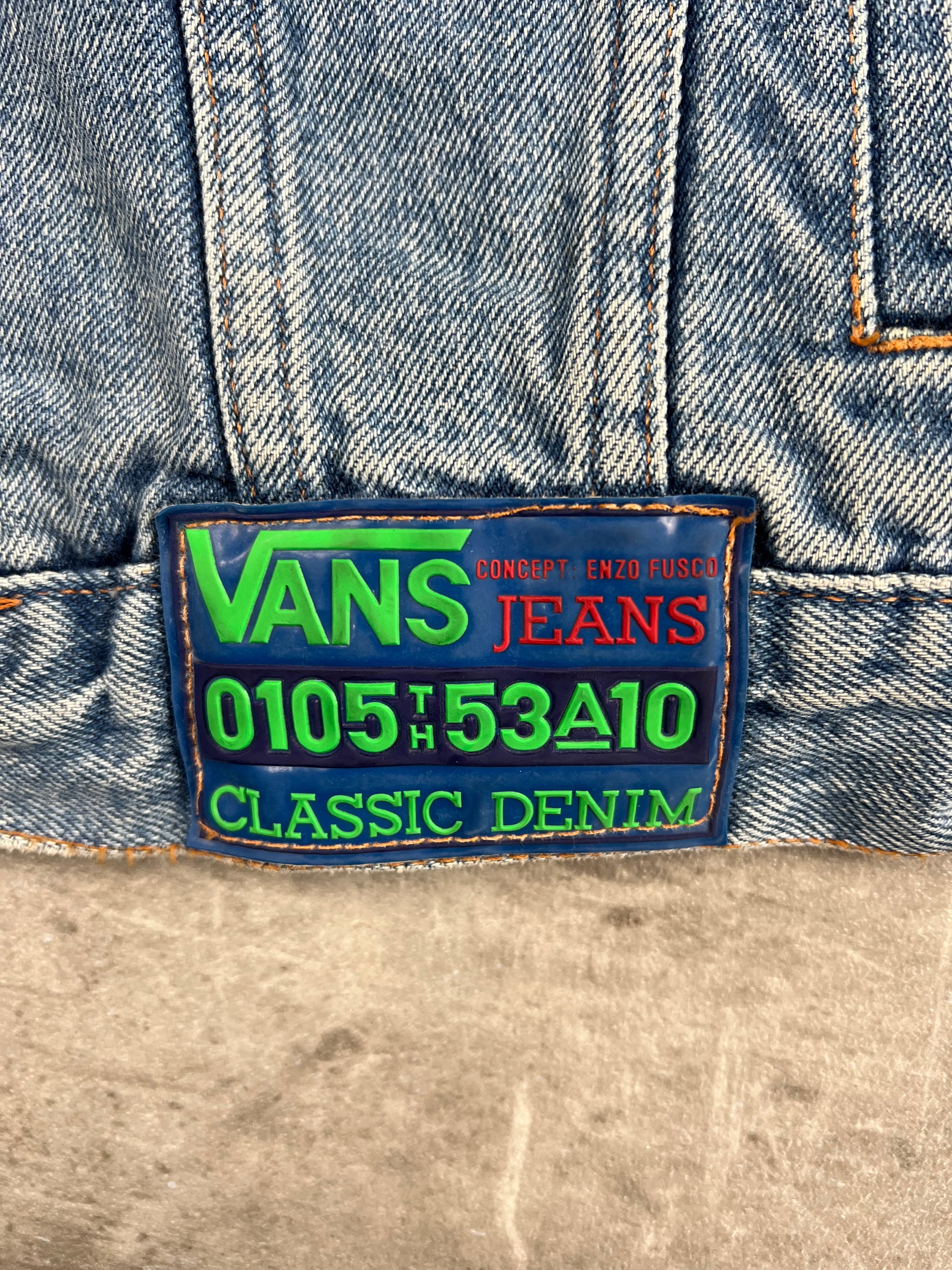 VANS ENZO FUSCO VINTAGE DENIM JACKET - M/L