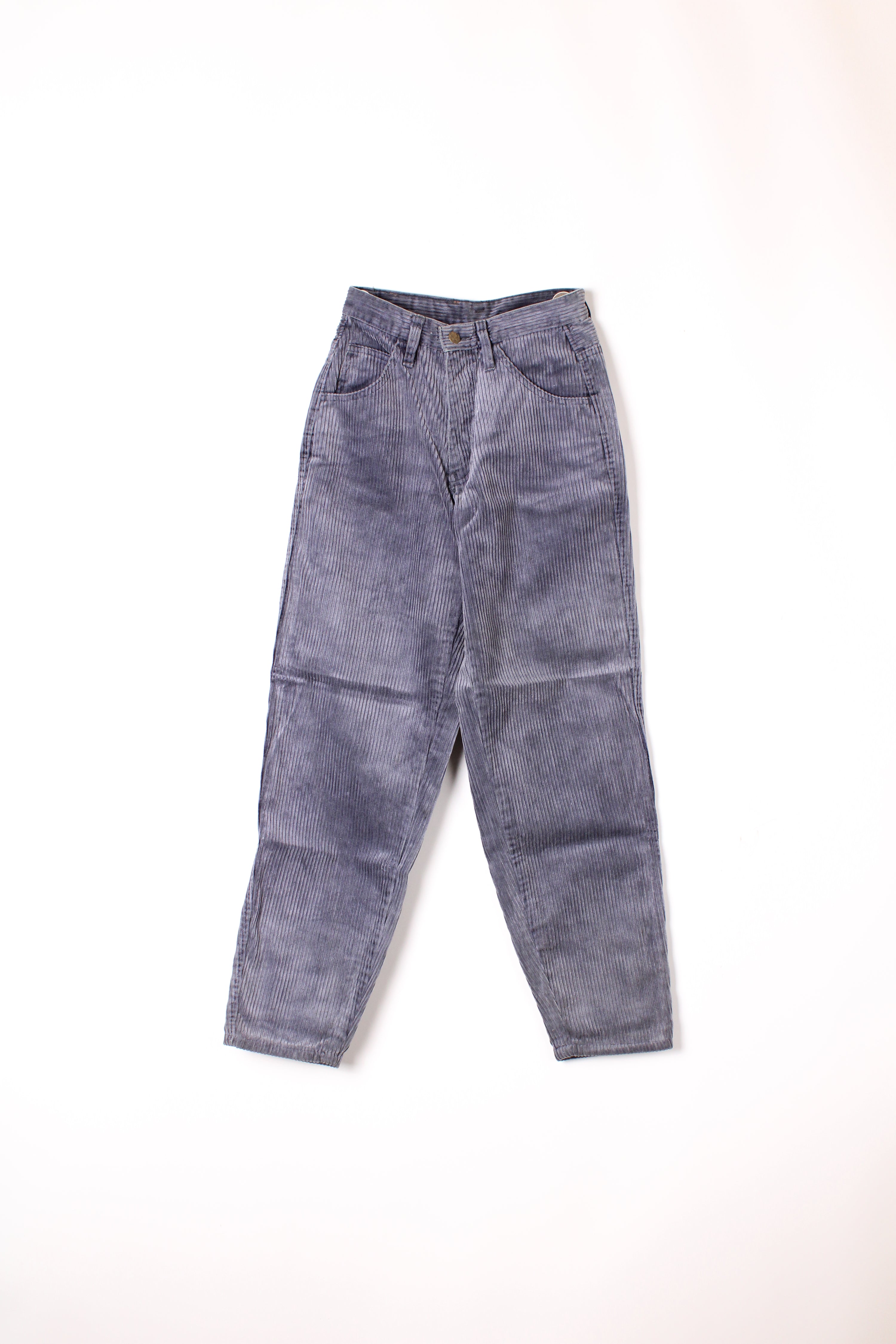 ARMANI CORDUROY PANTS BLUE - W27 WOMAN