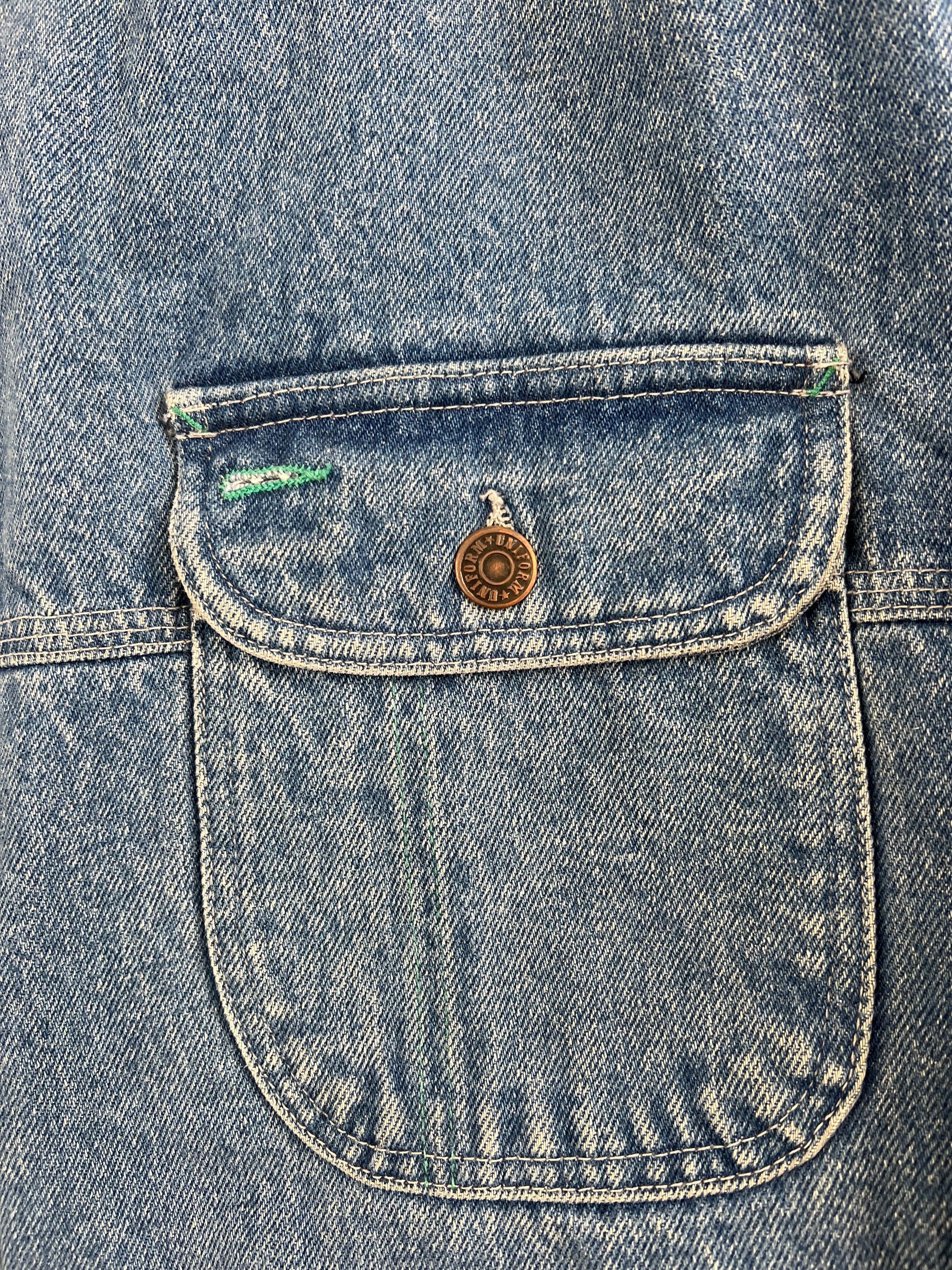 UNIFORM DENIM CHORE JACKET - L