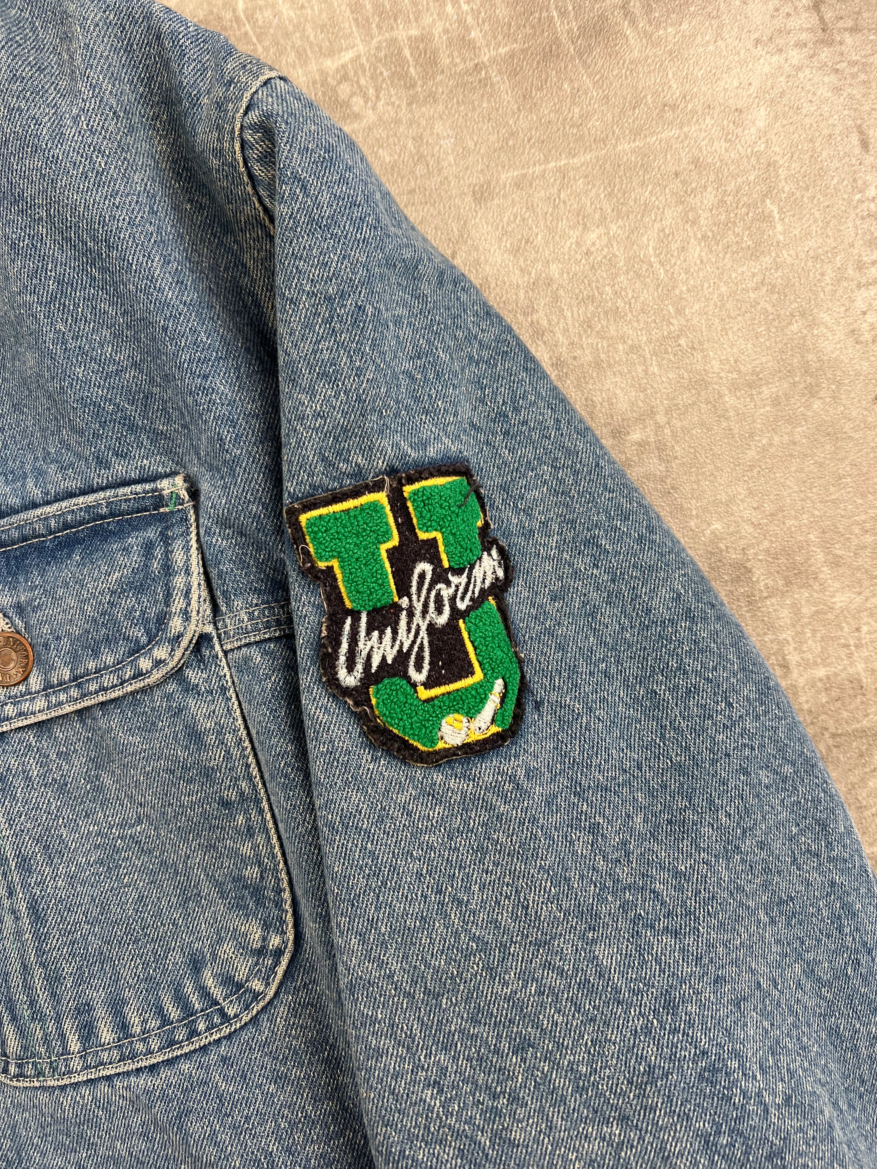 UNIFORM DENIM CHORE JACKET - L