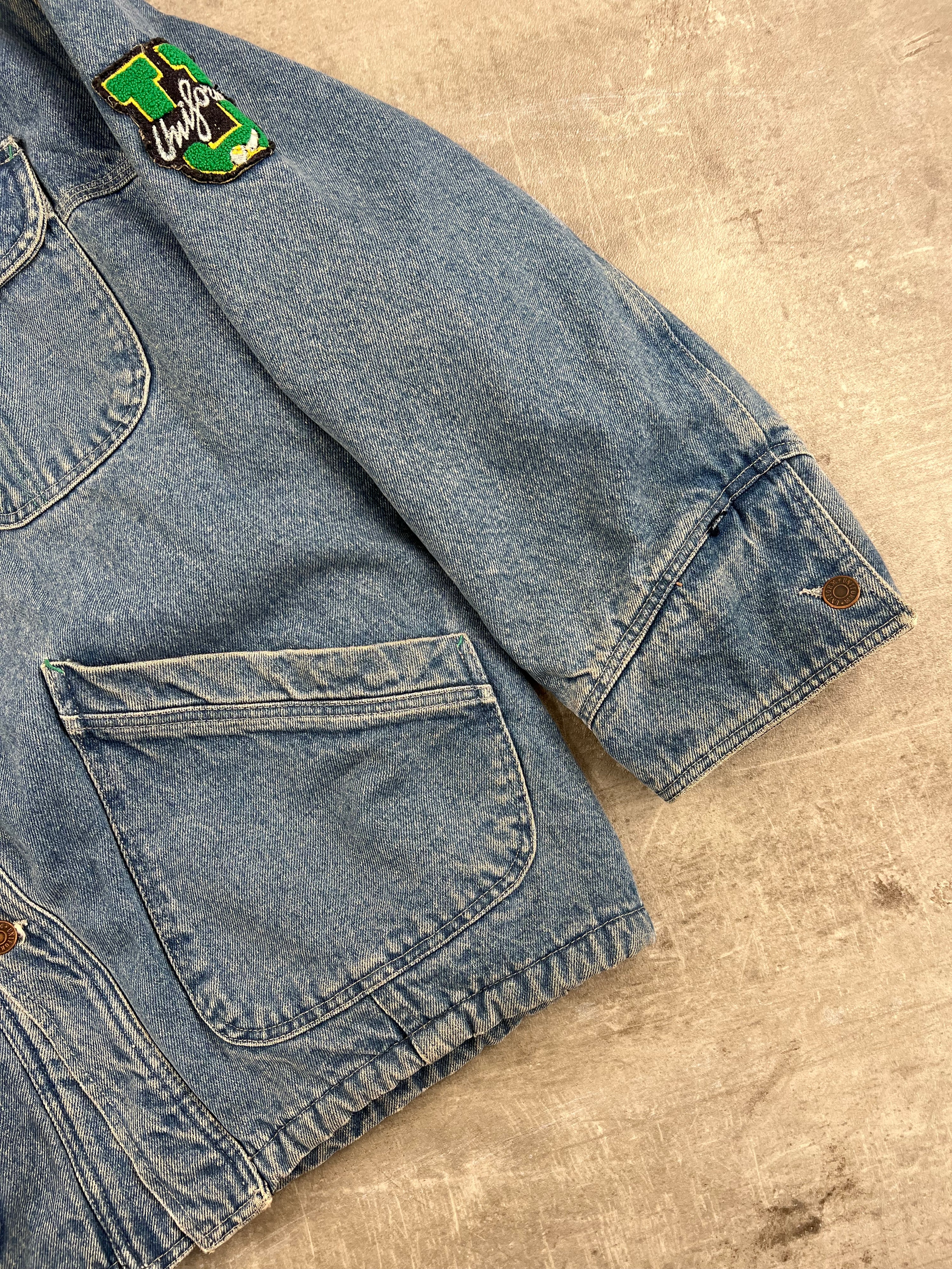 UNIFORM DENIM CHORE JACKET - L