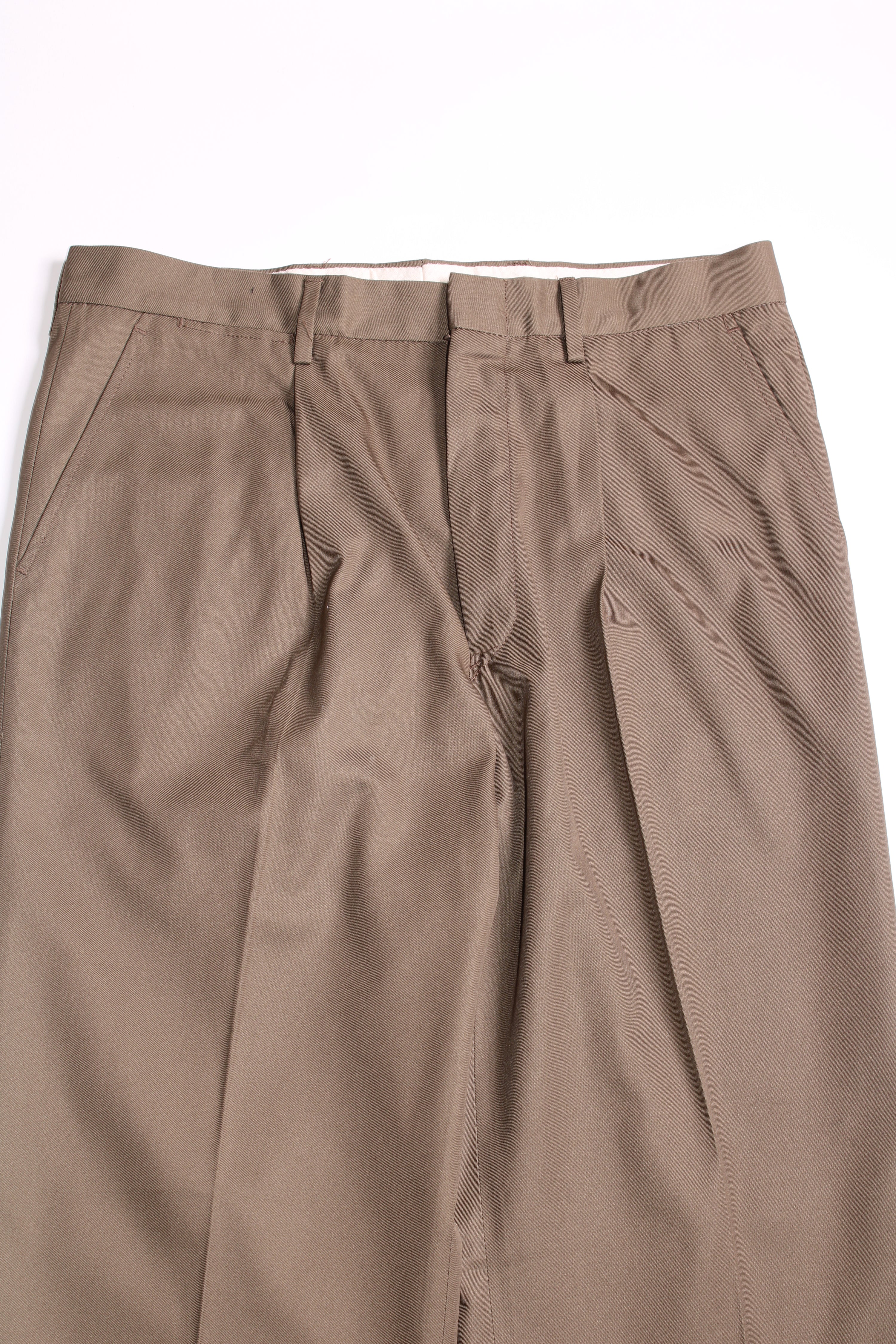 ITALIAN ARMY VINTAGE SUMMER UNIFORM PANTS KHAKI