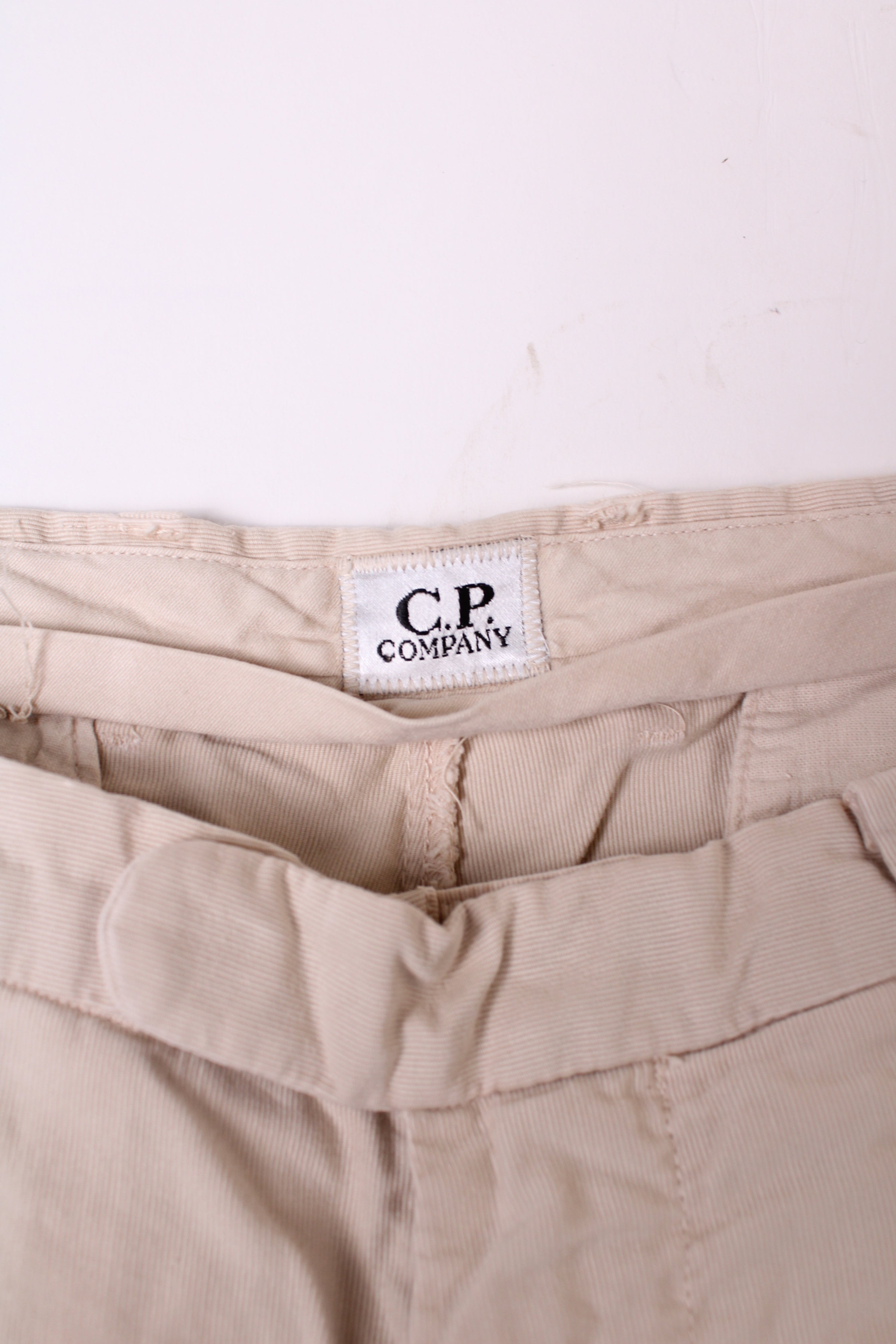 CP COMPANY VINTAGE CHINO PANTS BEIGE - 46