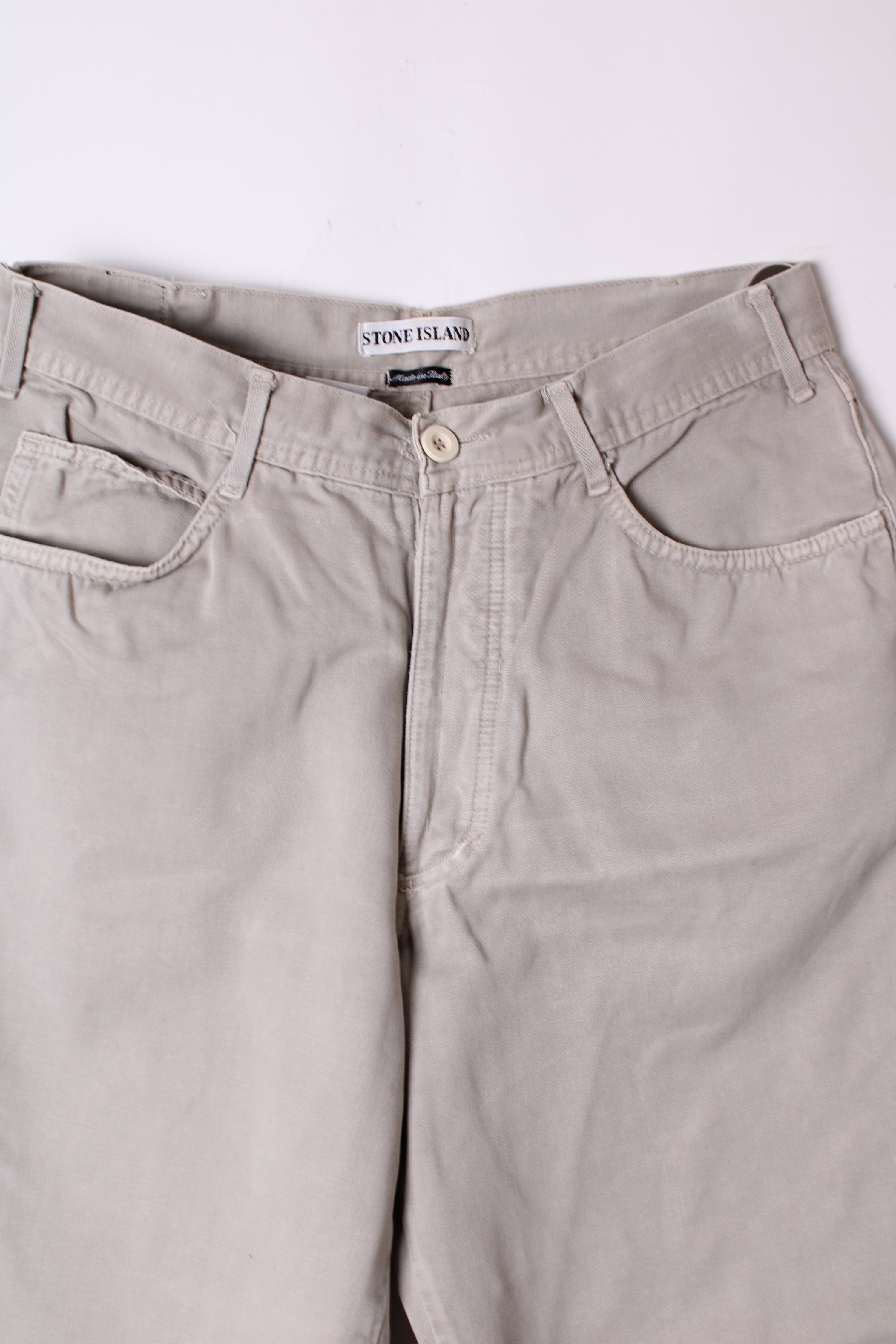 STONE ISLAND MARINA VINTAGE PANTS GREY - W29/230