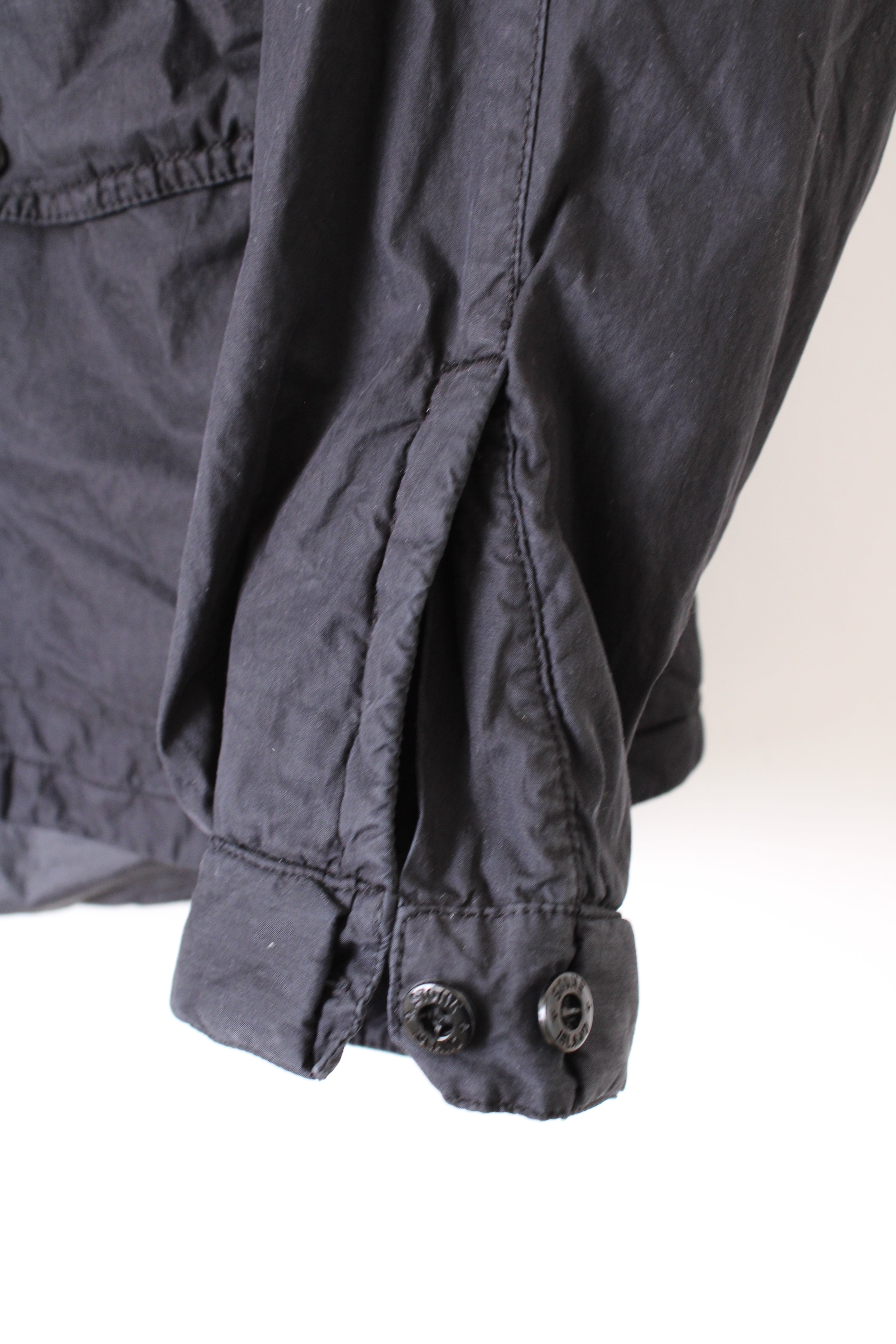 STONE ISLAND SHADOW PROJECT PADDED OVERSHIRT BLACK - S