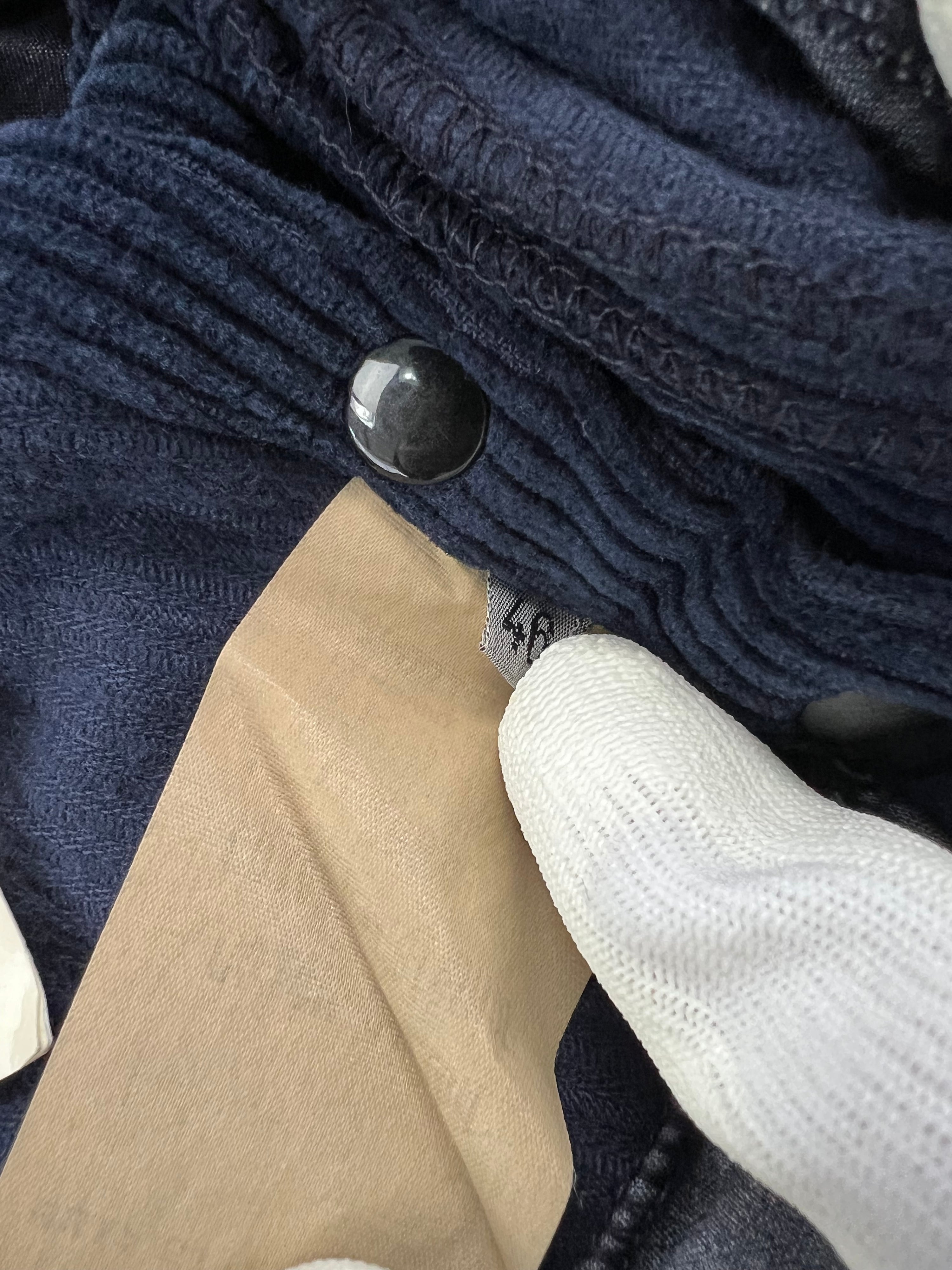 STONE ISLAND MARINA CORDUROY TROUSERS BLUE - 46