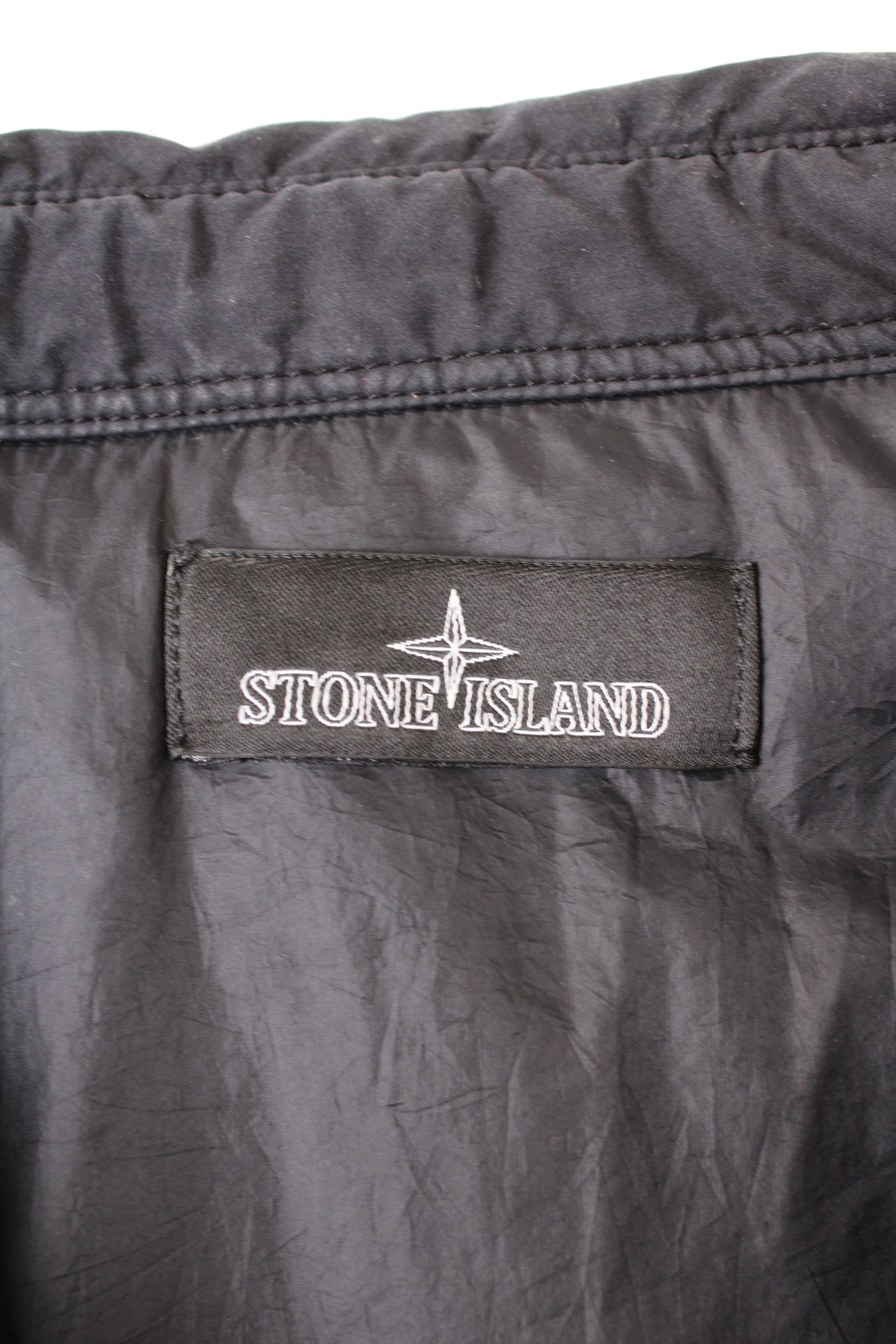 STONE ISLAND SHADOW PROJECT PADDED OVERSHIRT BLACK - S