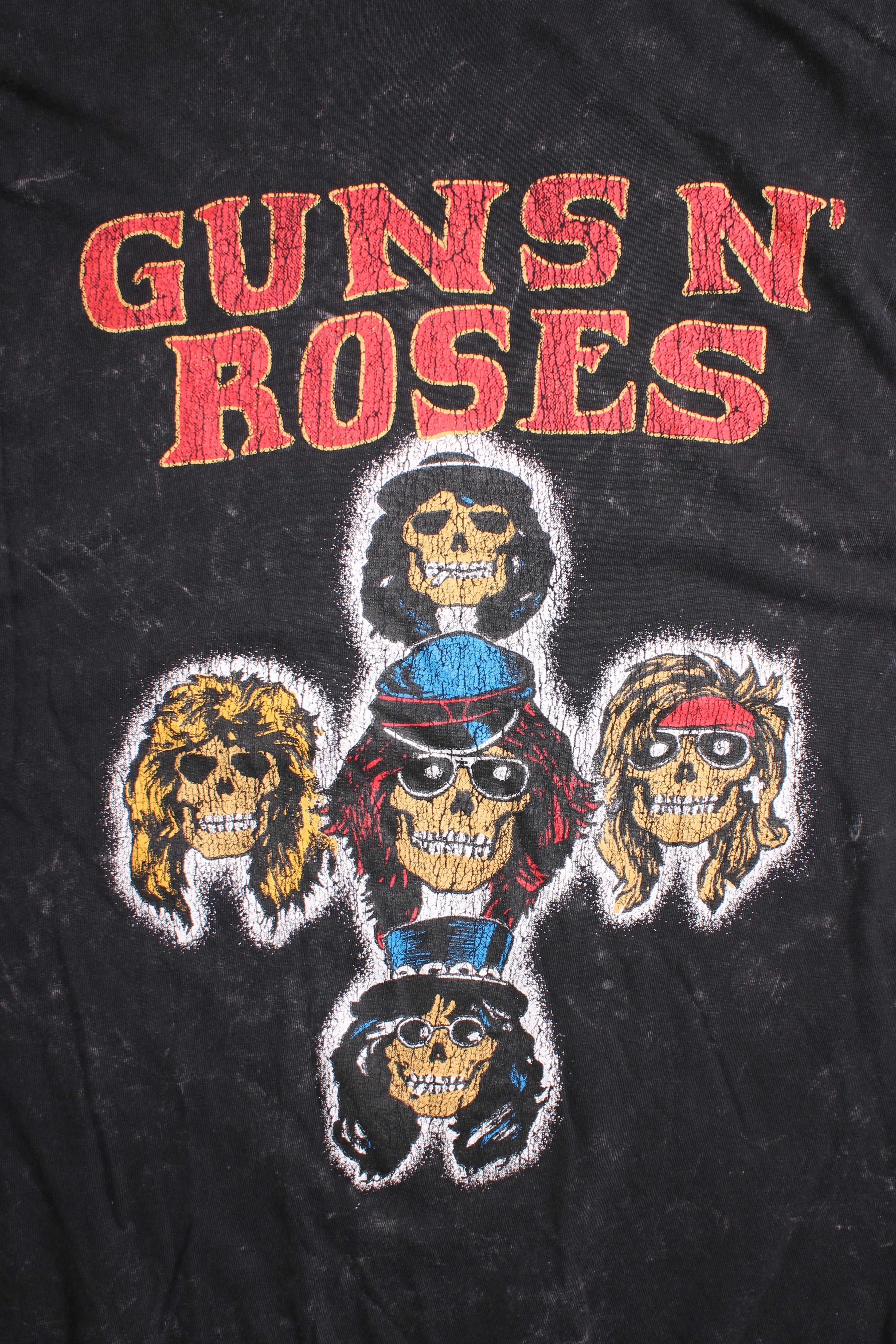 GUNS N ROSES FADED T-SHIRT - M