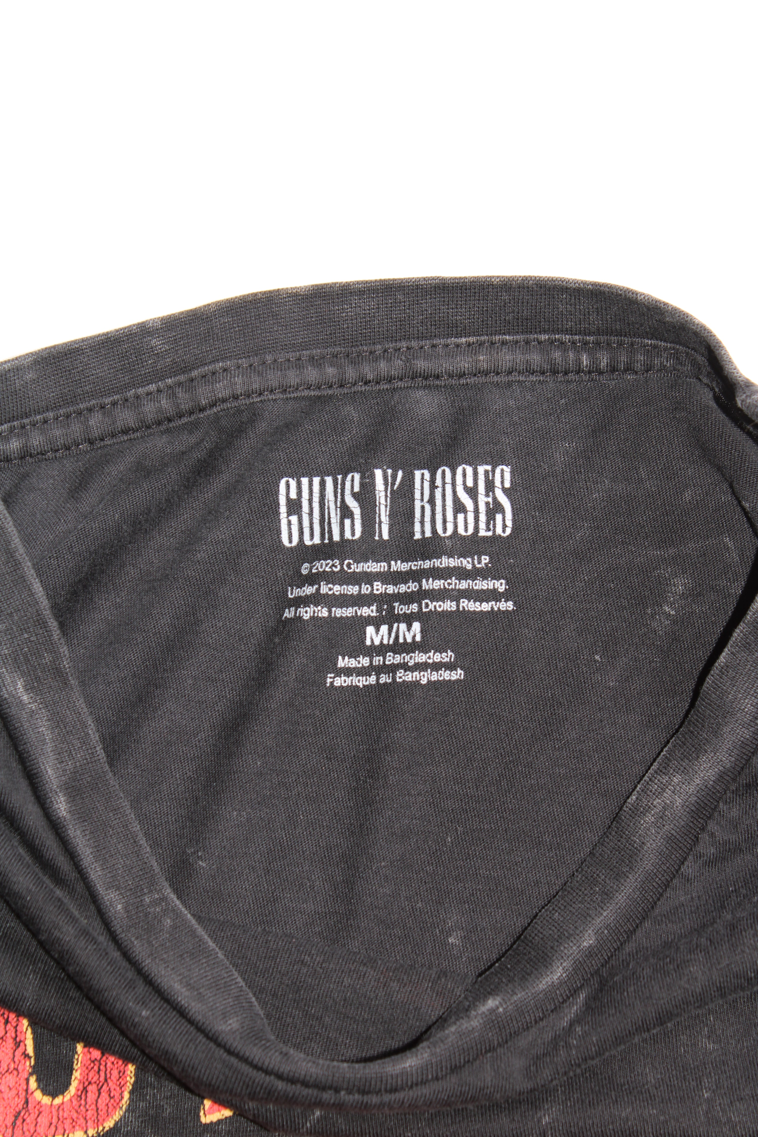 GUNS N ROSES FADED T-SHIRT - M