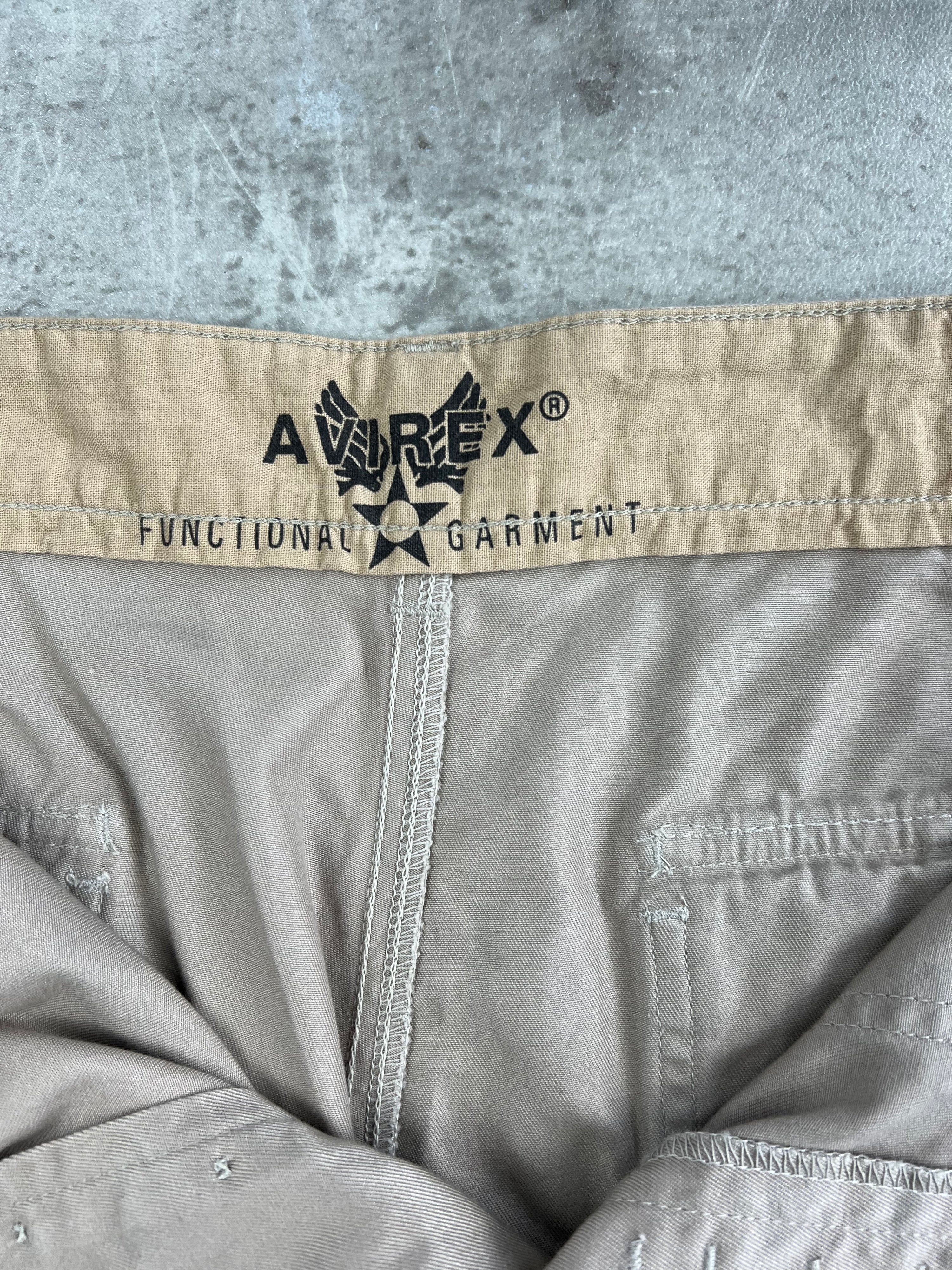AVIREX FATIGUE PANTS BEIGE - 34X34
