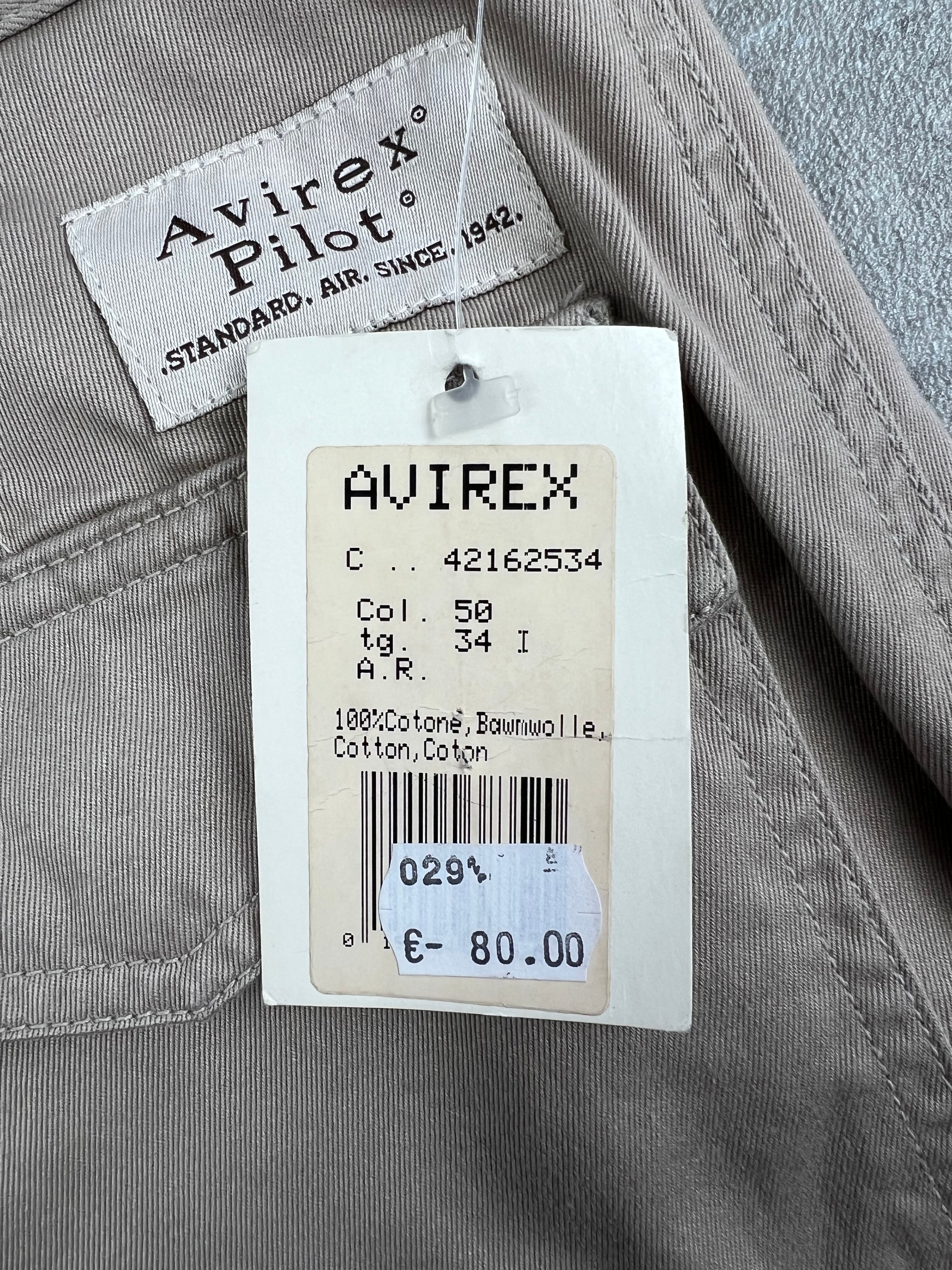 AVIREX FATIGUE PANTS BEIGE - 34X34