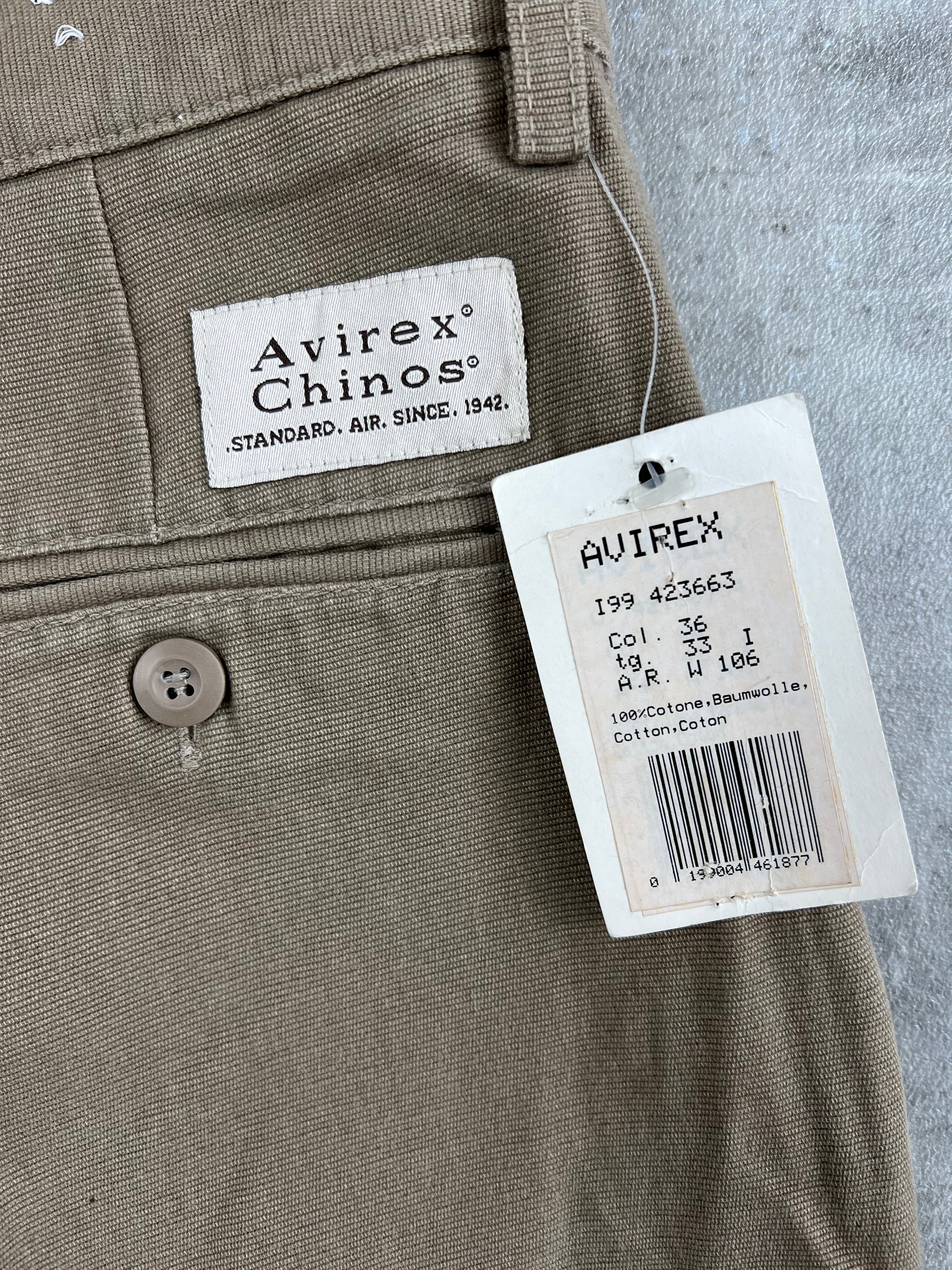 AVIREX CHINO PANTS KHAKI - 33