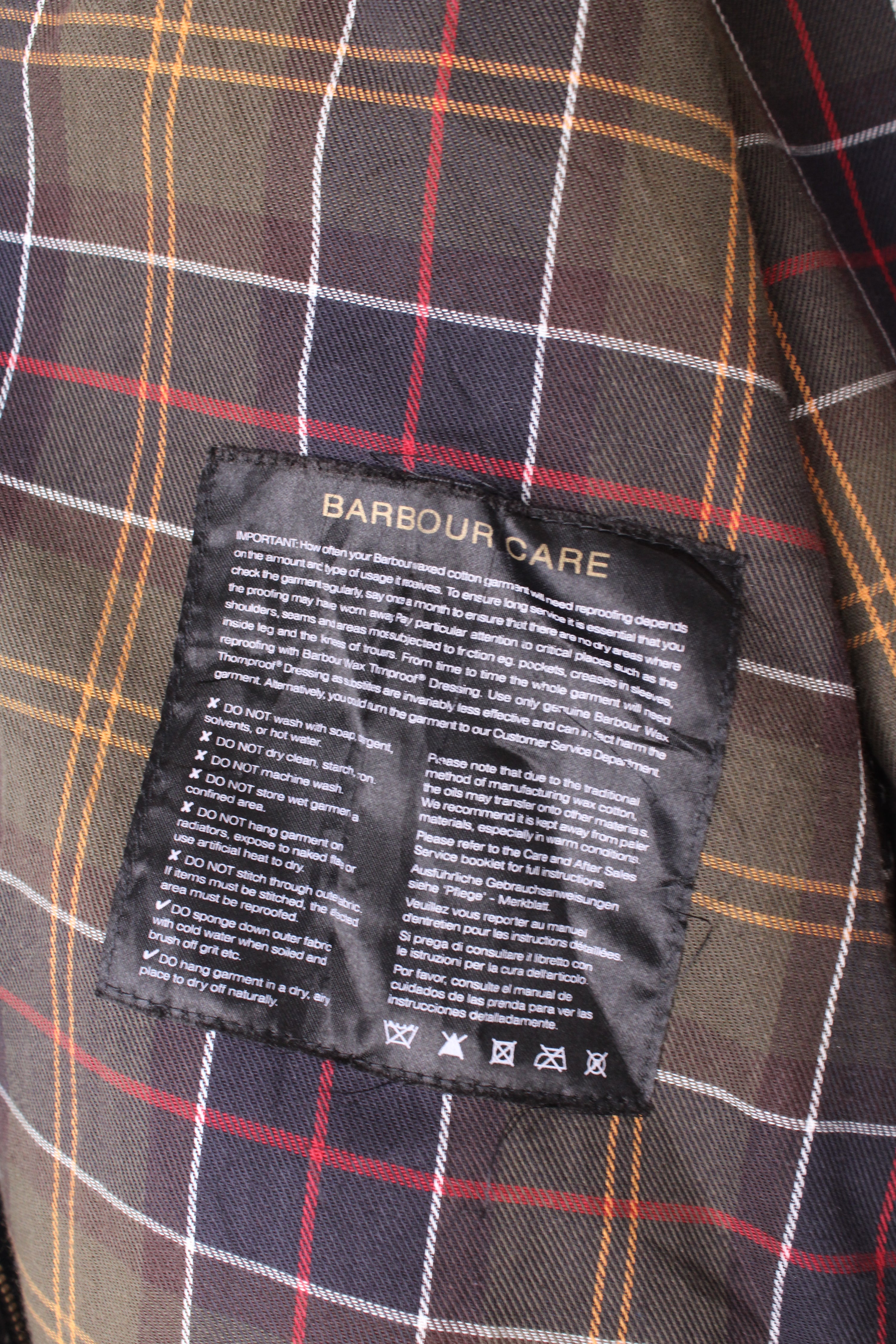 BARBOUR BEAUFORT WAX JACKET GREEN - XL/XXL