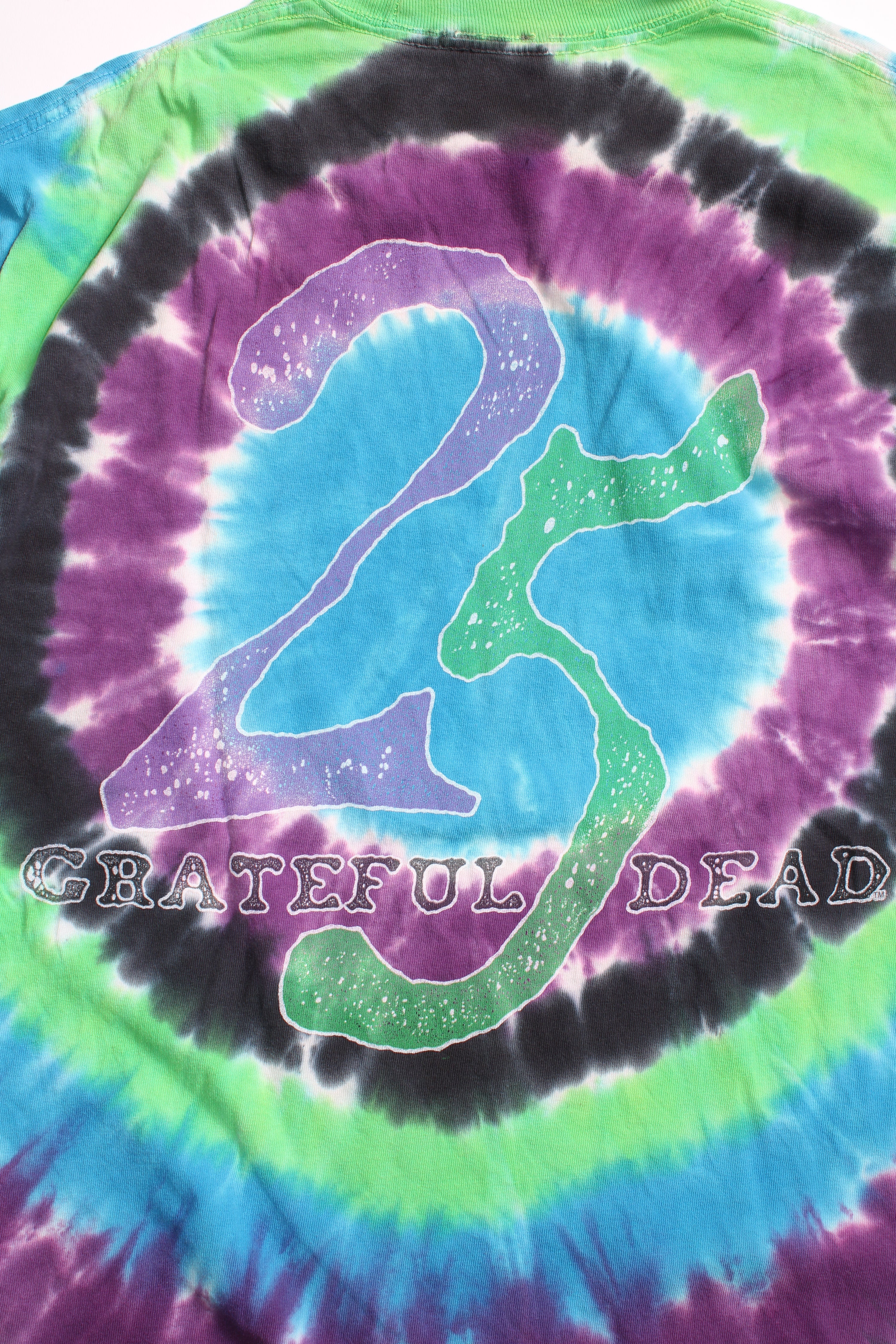 GRATEFUL DEAD TIE DYE VINTAGE T-SHIRT - L