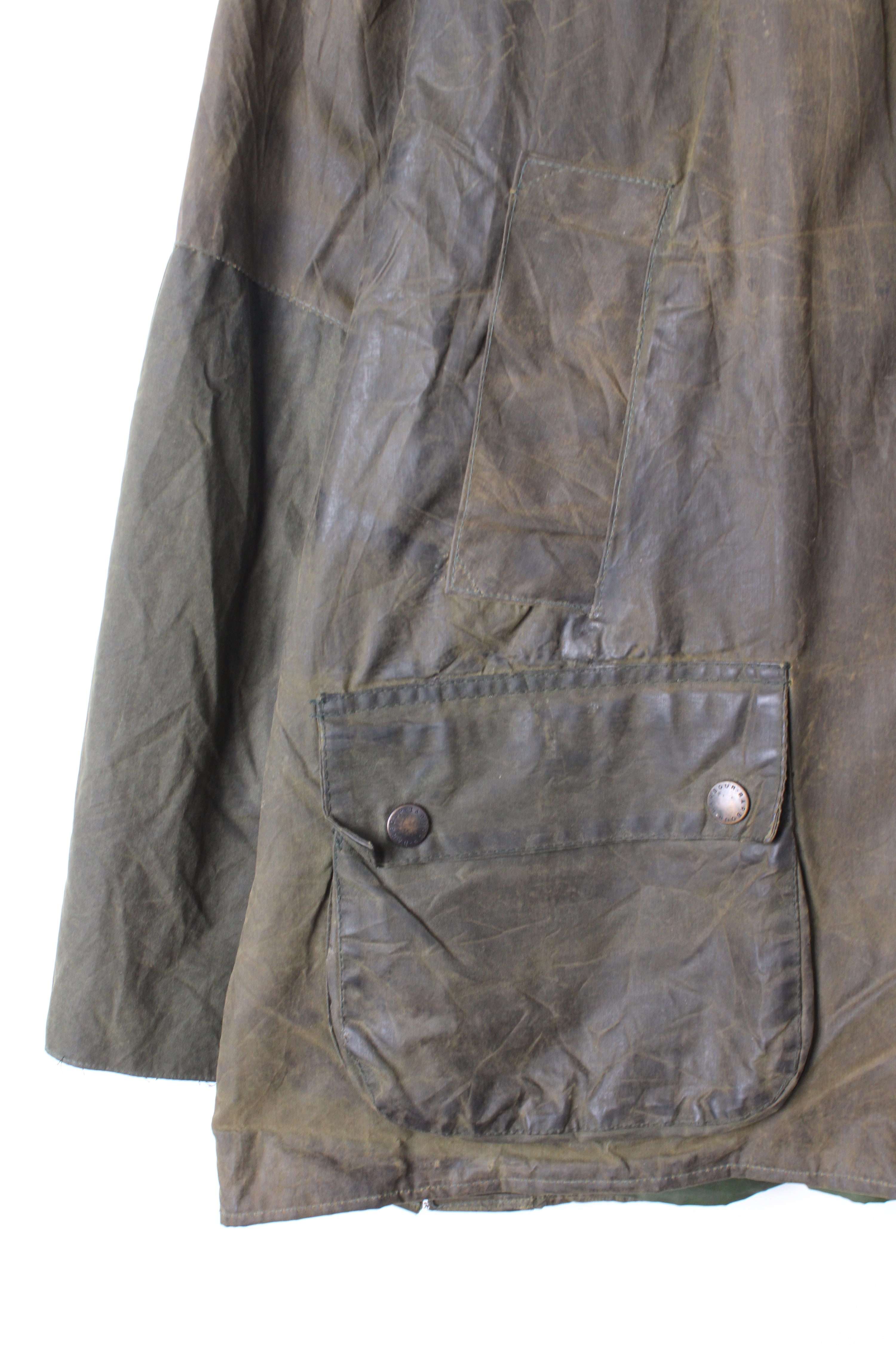 BARBOUR BEDALE WAX JACKET GREEN - L/XL
