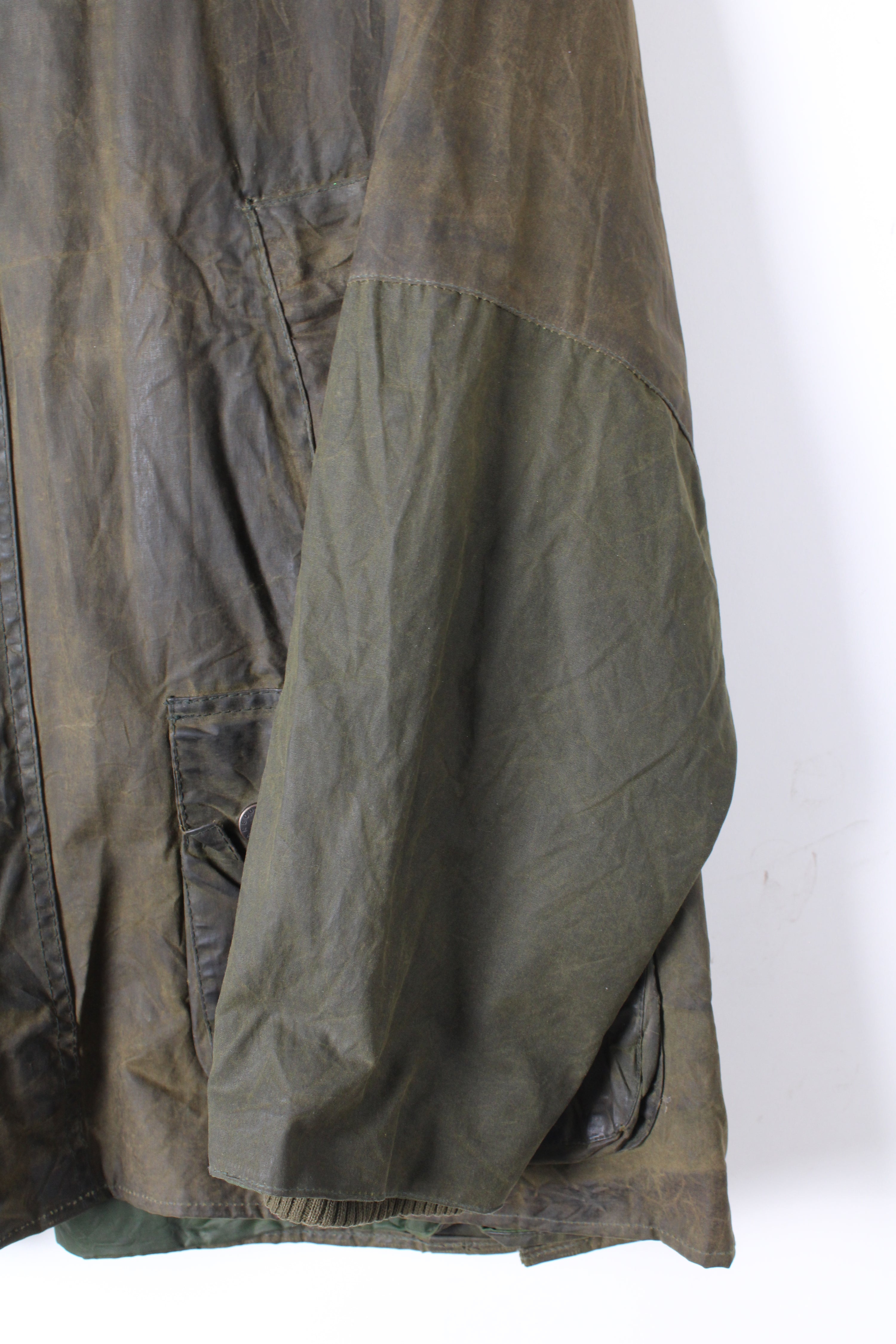 BARBOUR BEDALE WAX JACKET GREEN - L/XL