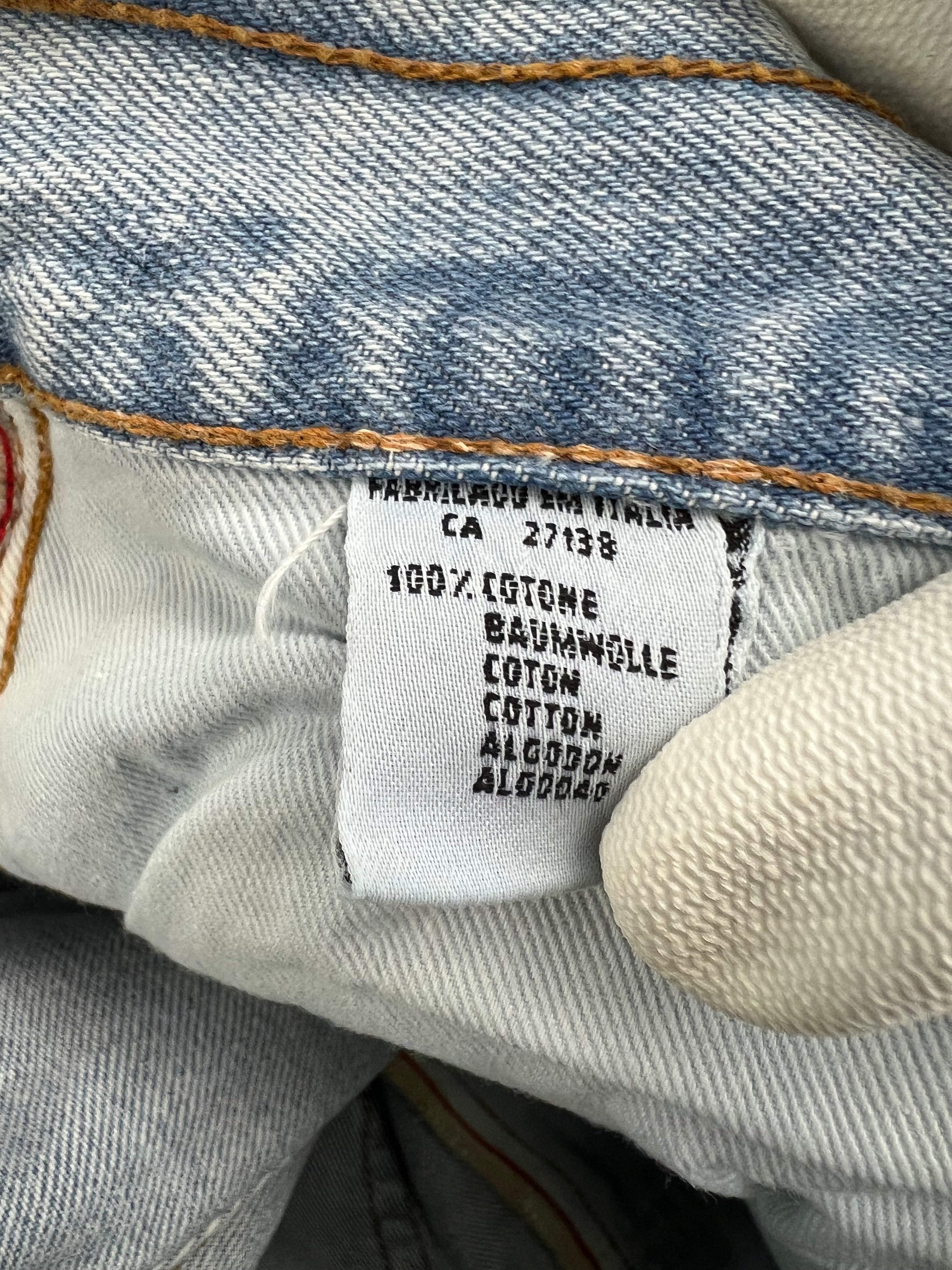 CHEVIGNON SANFORIZED DENIM JEANS MADE IN ITALY - 33