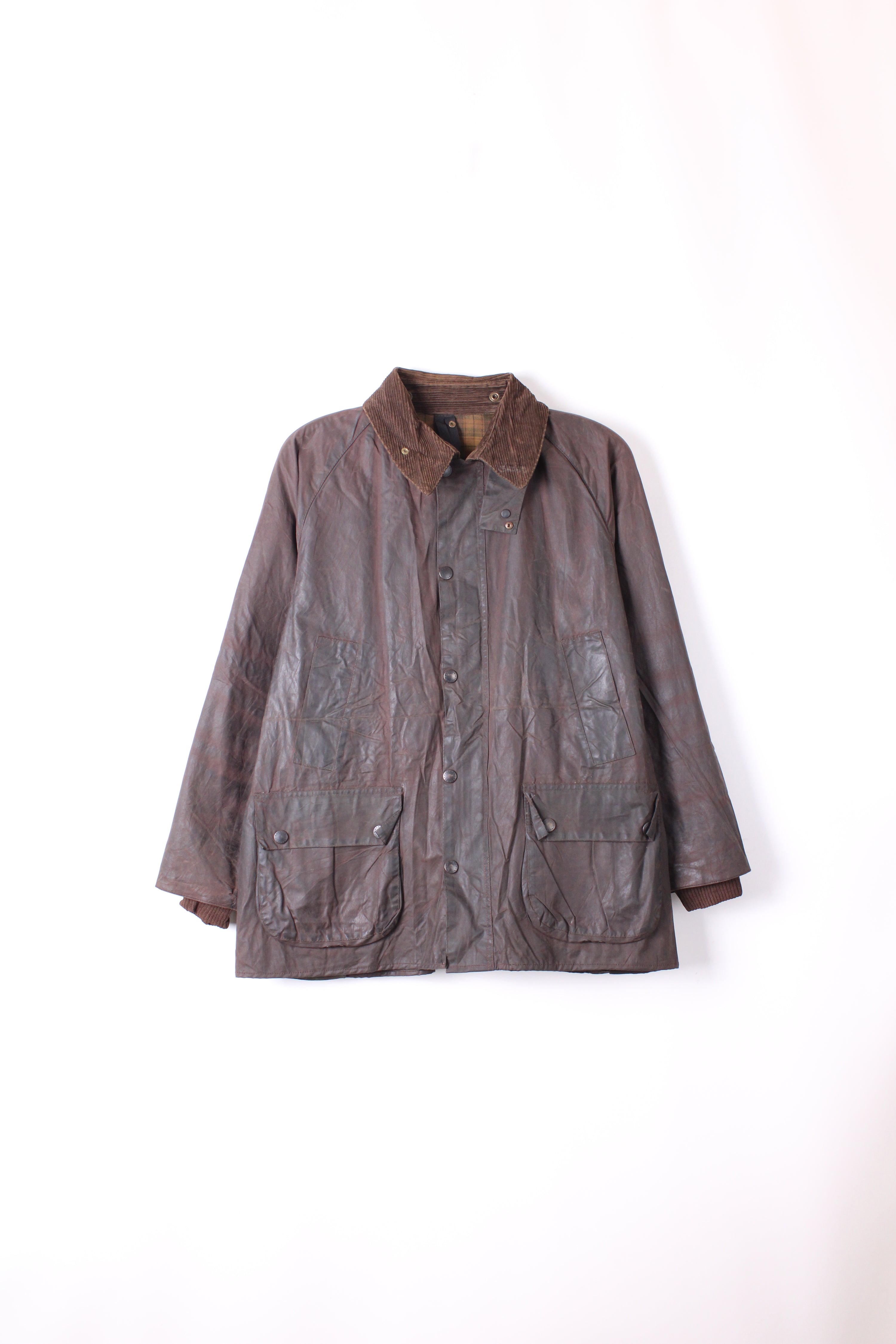 BARBOUR BEDALE WAX JACKET RUSTIC BROWN - M/L