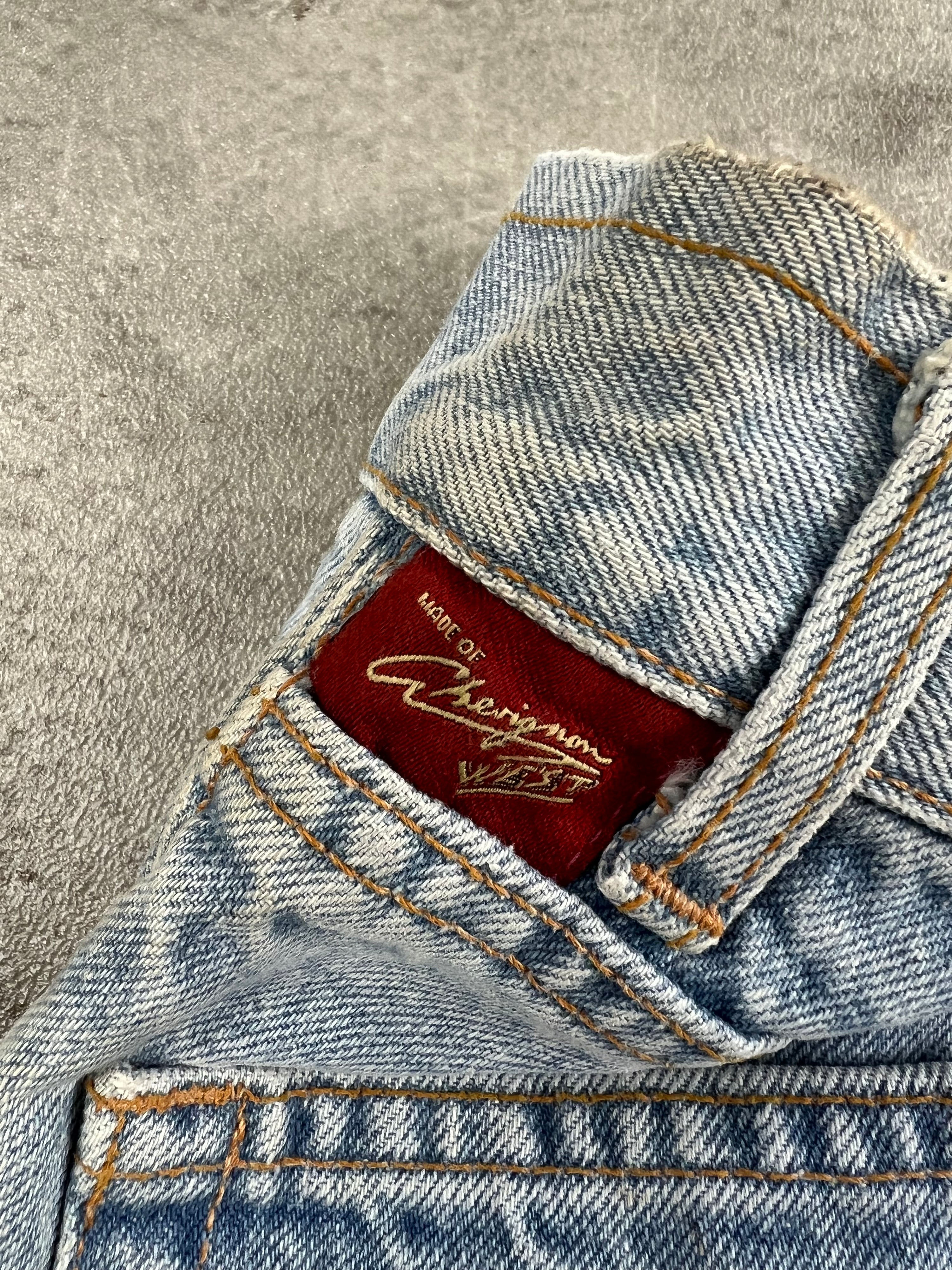 CHEVIGNON SANFORIZED DENIM JEANS MADE IN ITALY - 33