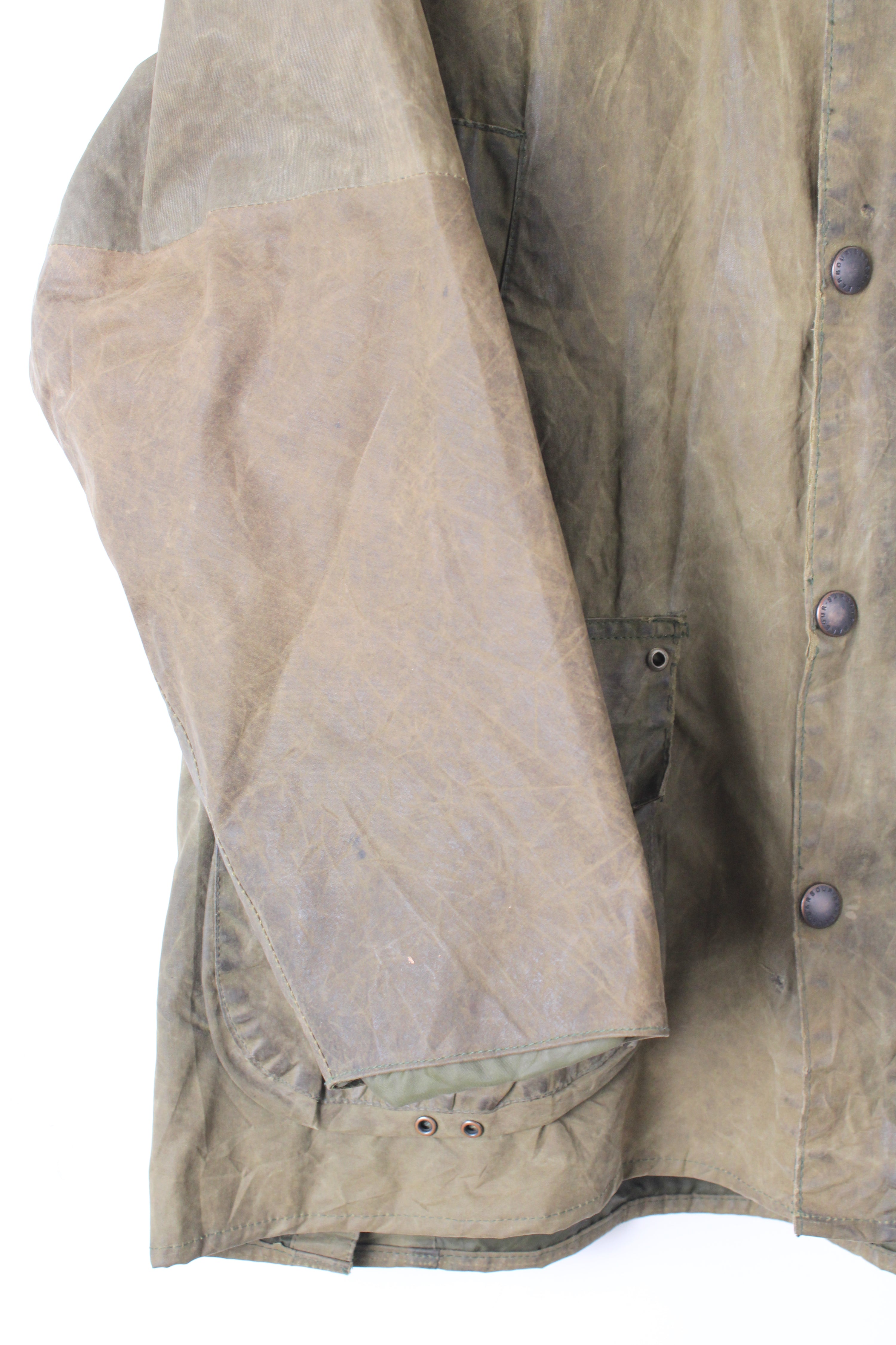 BARBOUR BEDALE WAX JACKET GREEN - M/L