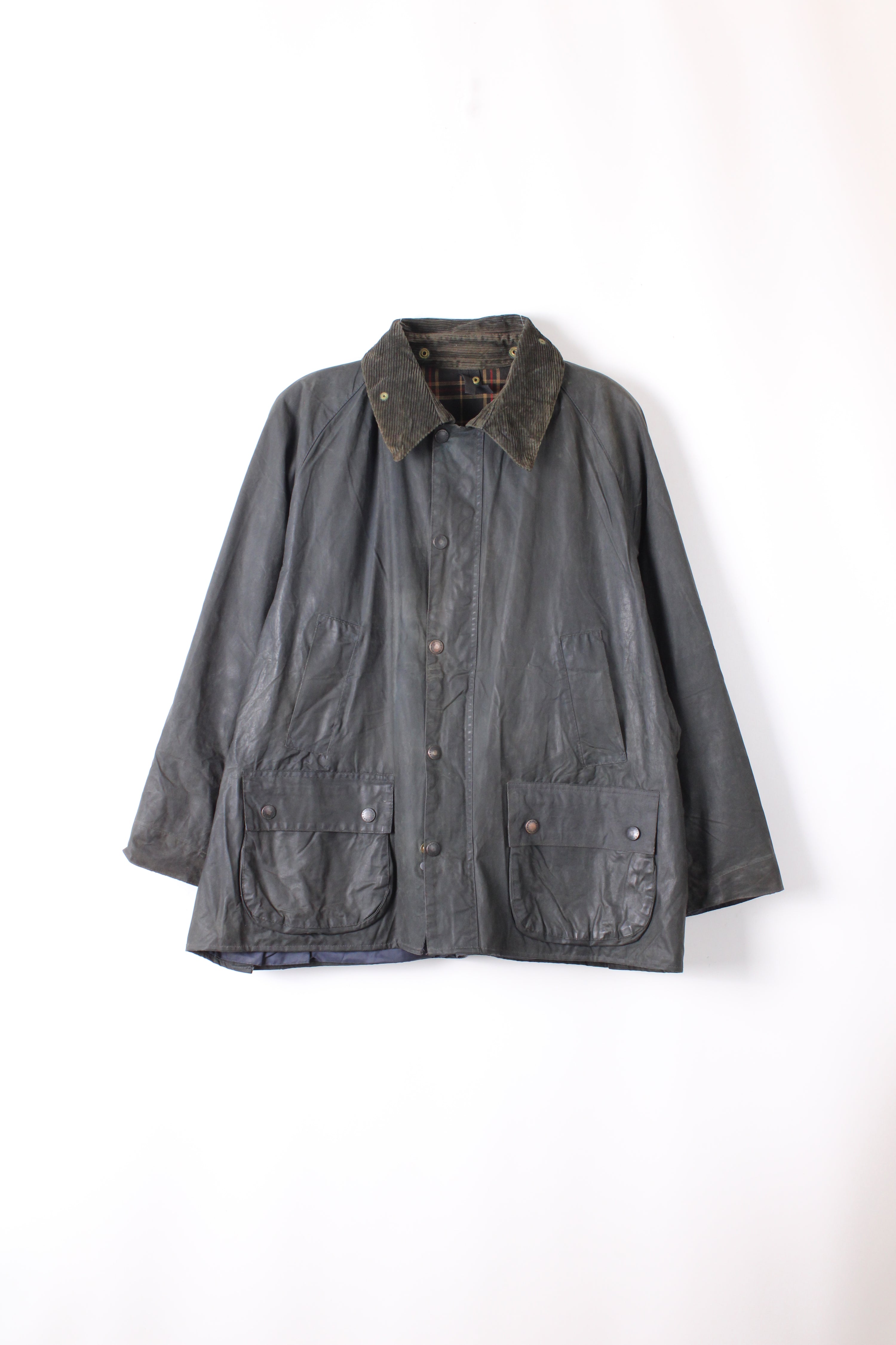 BARBOUR BEDALE WAX JACKET BLUE - XL/XXL