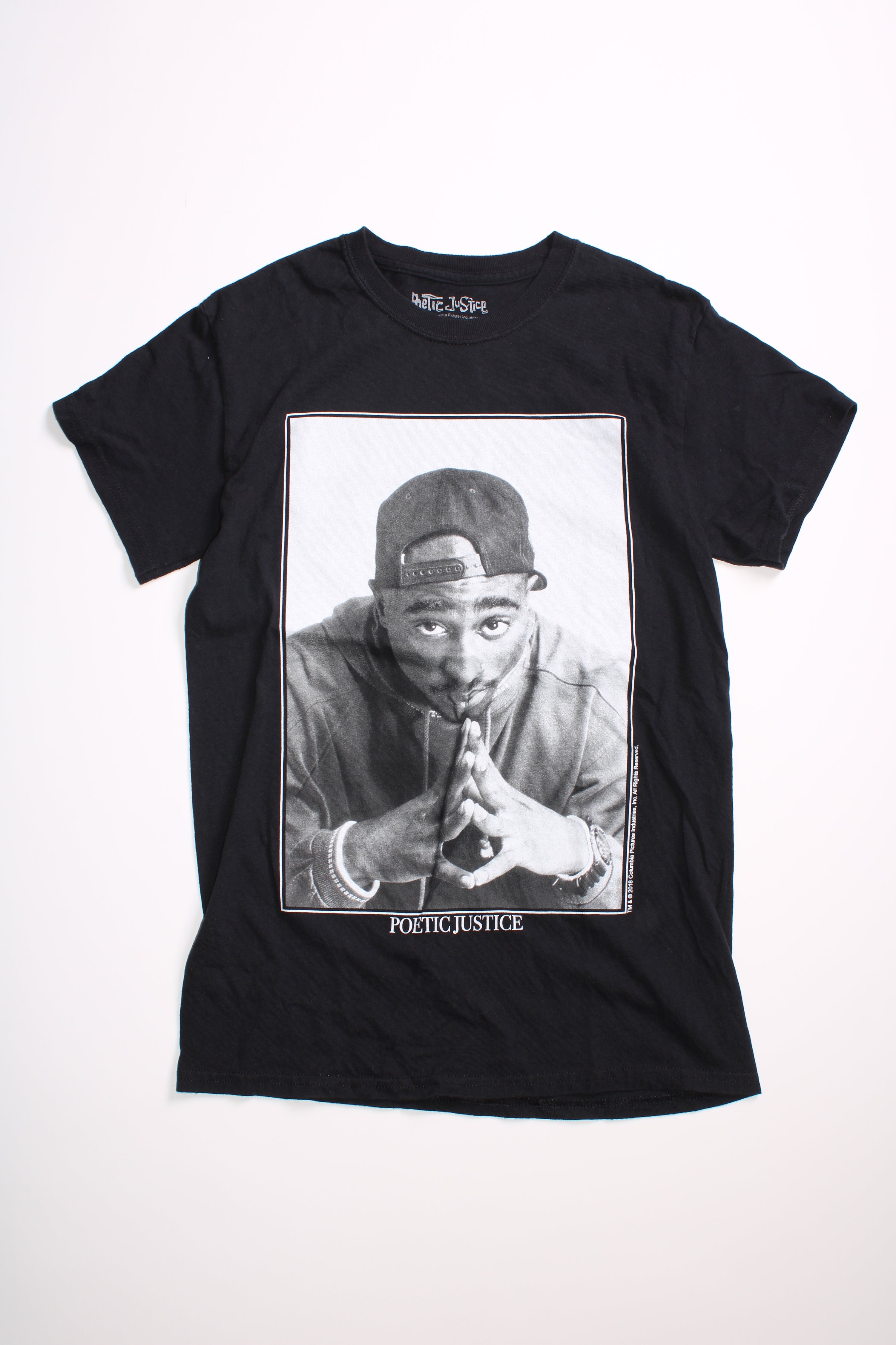 TUPAC T-SHIRT BLACK - S