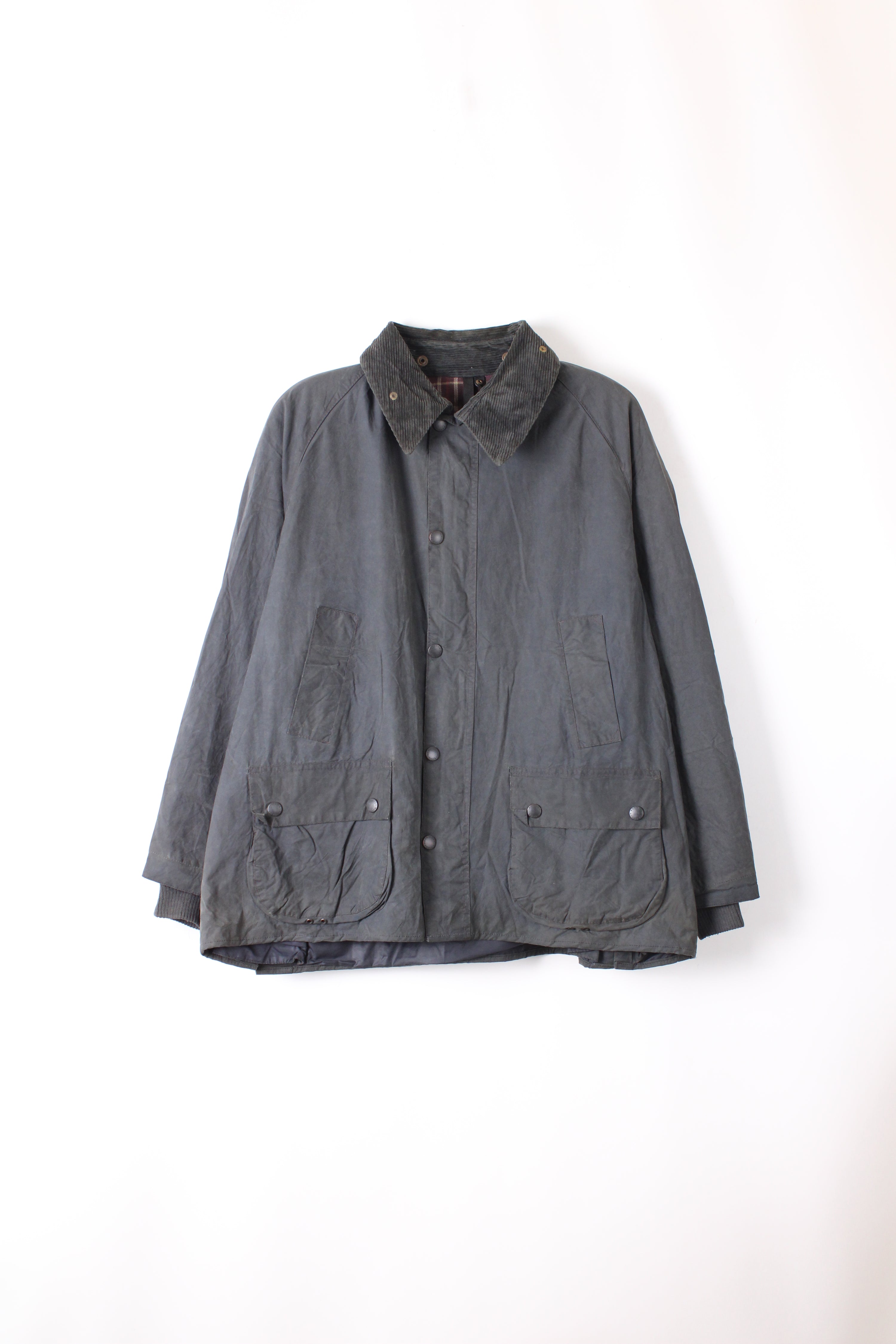 BARBOUR BEDALE WAX JACKET BLUE - L/XL